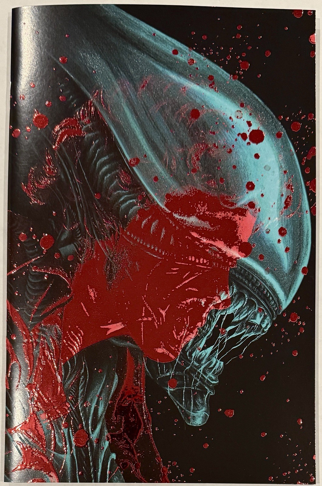 Female Force: Sigourney Weaver - Shrike NYCC Spot Foil Blood Spatter Ed, Lmt 100