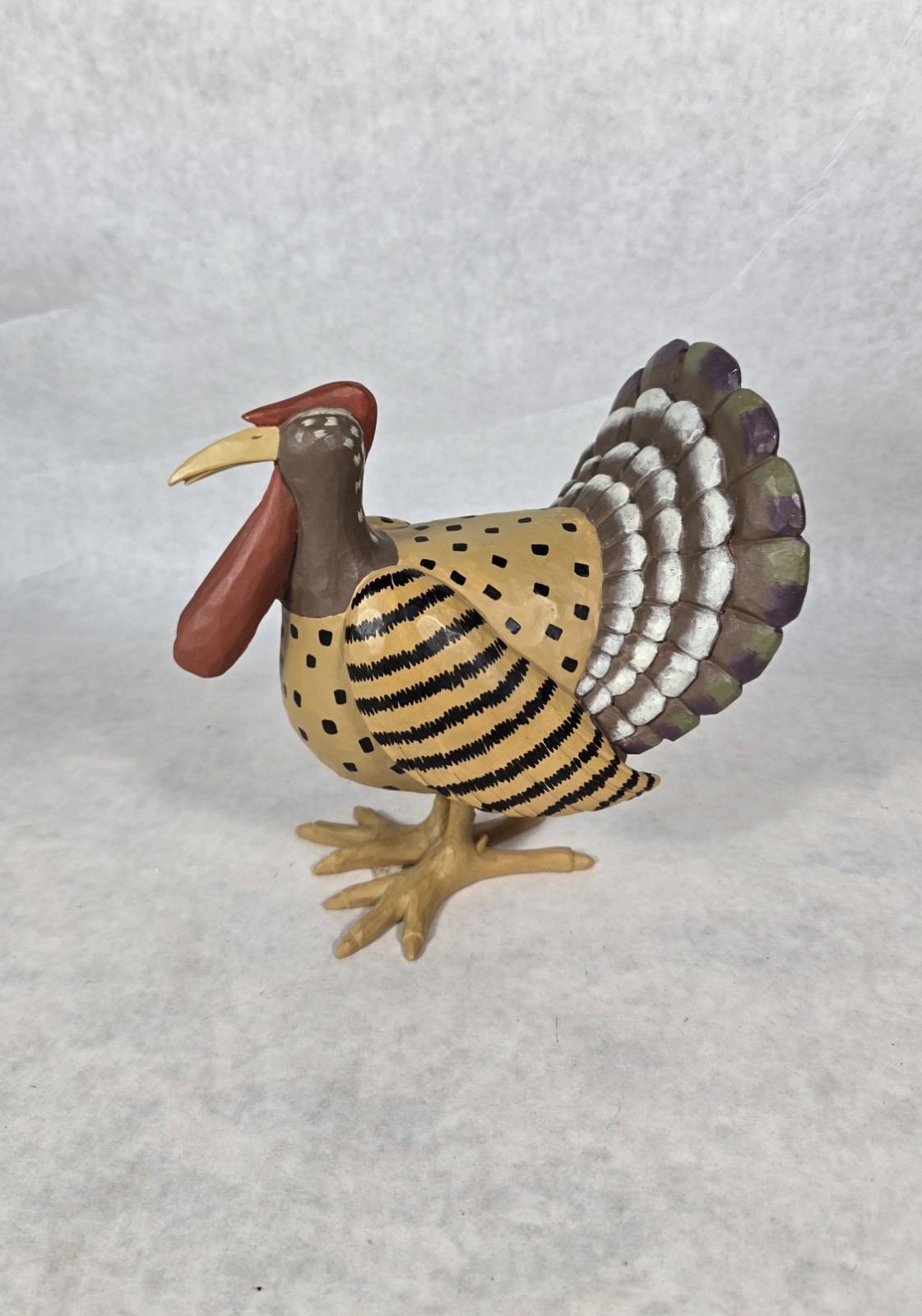 Williraye Studio Mister Turkey Hand Painted Thanksgiving Fall Retired 2006 Williraye Studio Mister Turkey Hand Painted Thanksgiving Fall Retired 2006