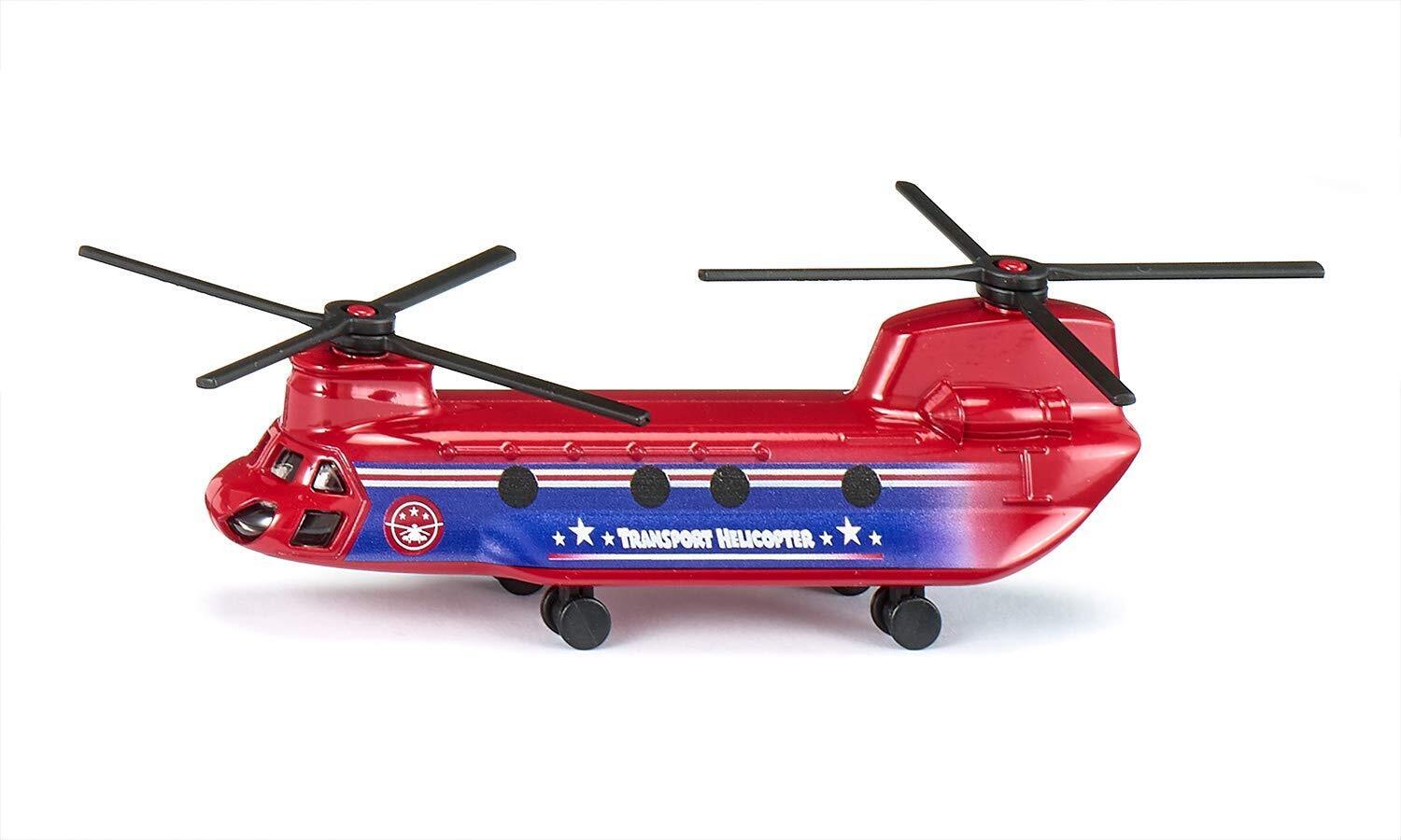 Bornelund SIKU transport helicopter around 3 years old SK1689 red etc.