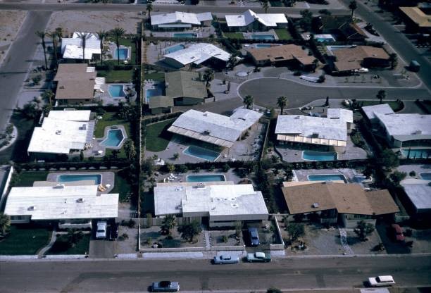 Palm Springs United States On January 1960 District Of Palm Springs Old Photo
