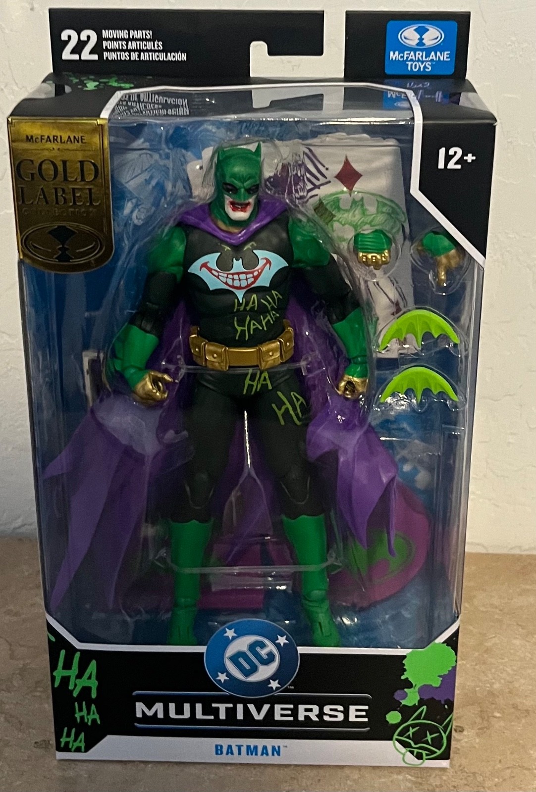 McFarlane  Batman (Jokerized) Gold Label Figure - 7 Inch Joker War
