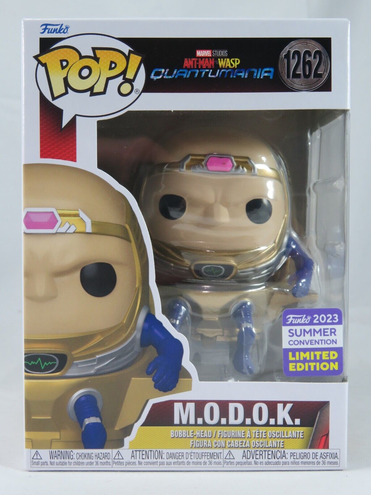 Marvel Funko Pop - M.O.D.O.K. -Ant-Man And The Wasp Quantumania - SDCC- No. 1262