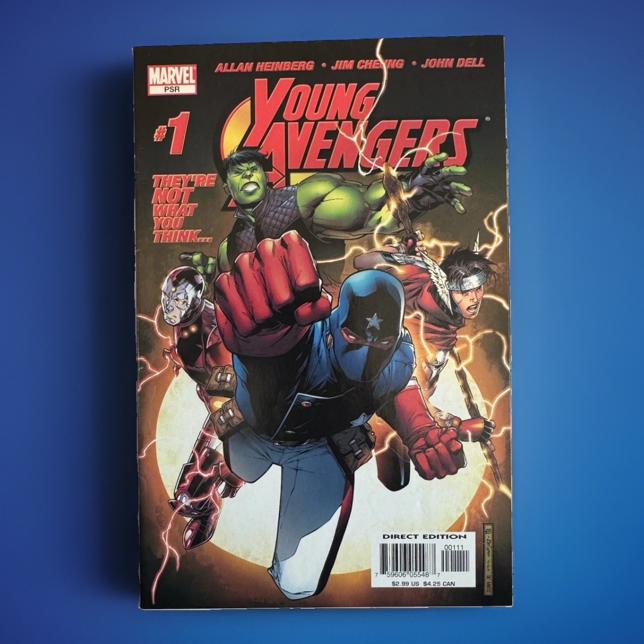 Young Avengers #1 2005 First Appearance of Kate Bishop, Hulkling, Iron Lad