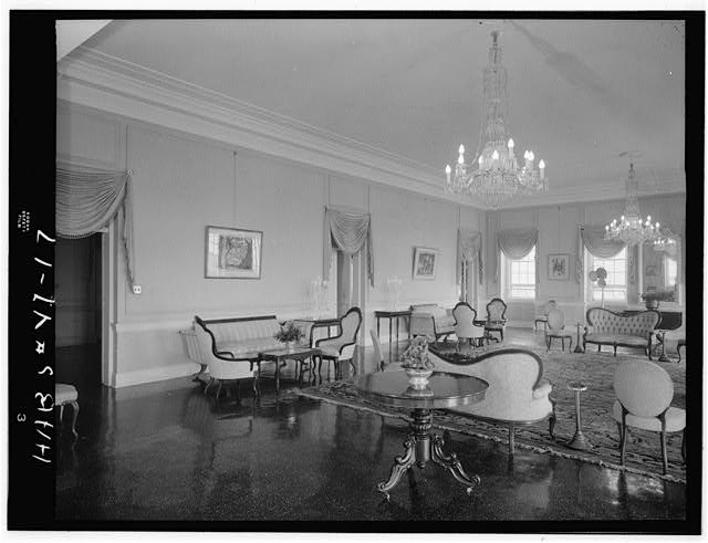 Photo:Second Floor Reception Room South Side Building 1910s Interior