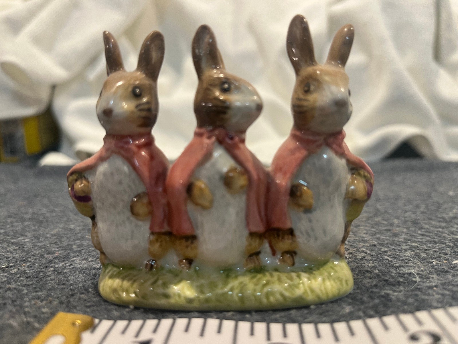 Beatrix Potter Beswick England Flopsy, Mopsy & Cottontail F. Warne & Co 1954