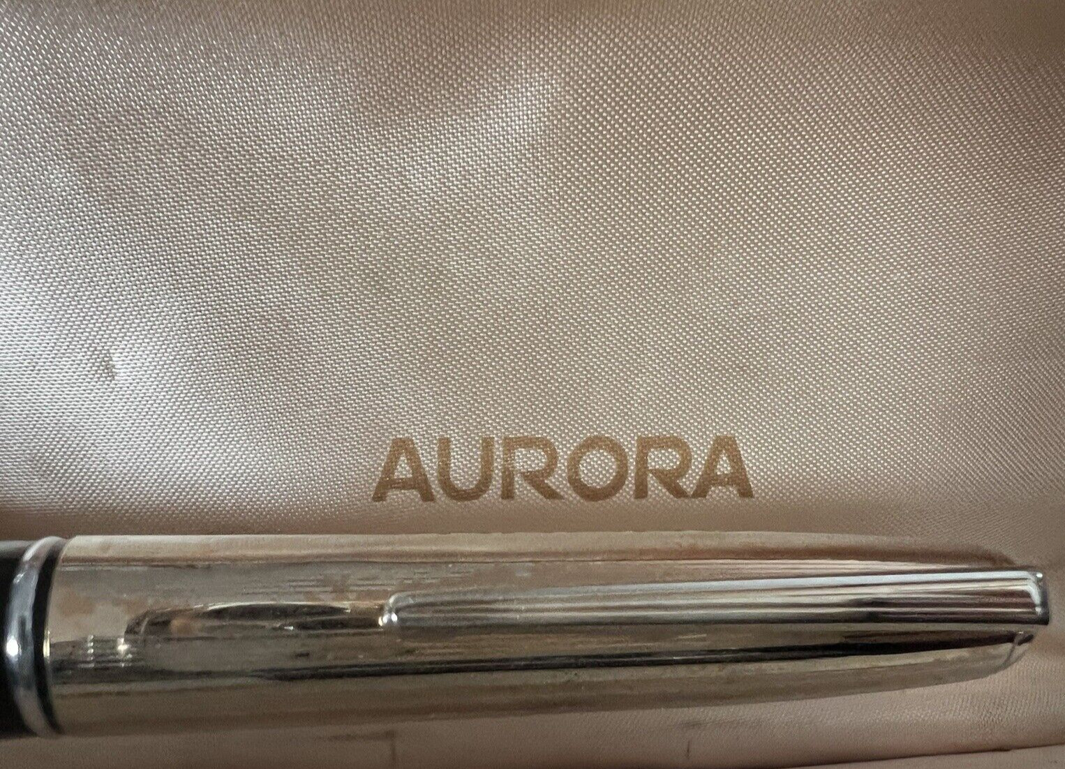 Aurora 88 Pen Fountain Pen Piston Pen Gold Format Big Marking