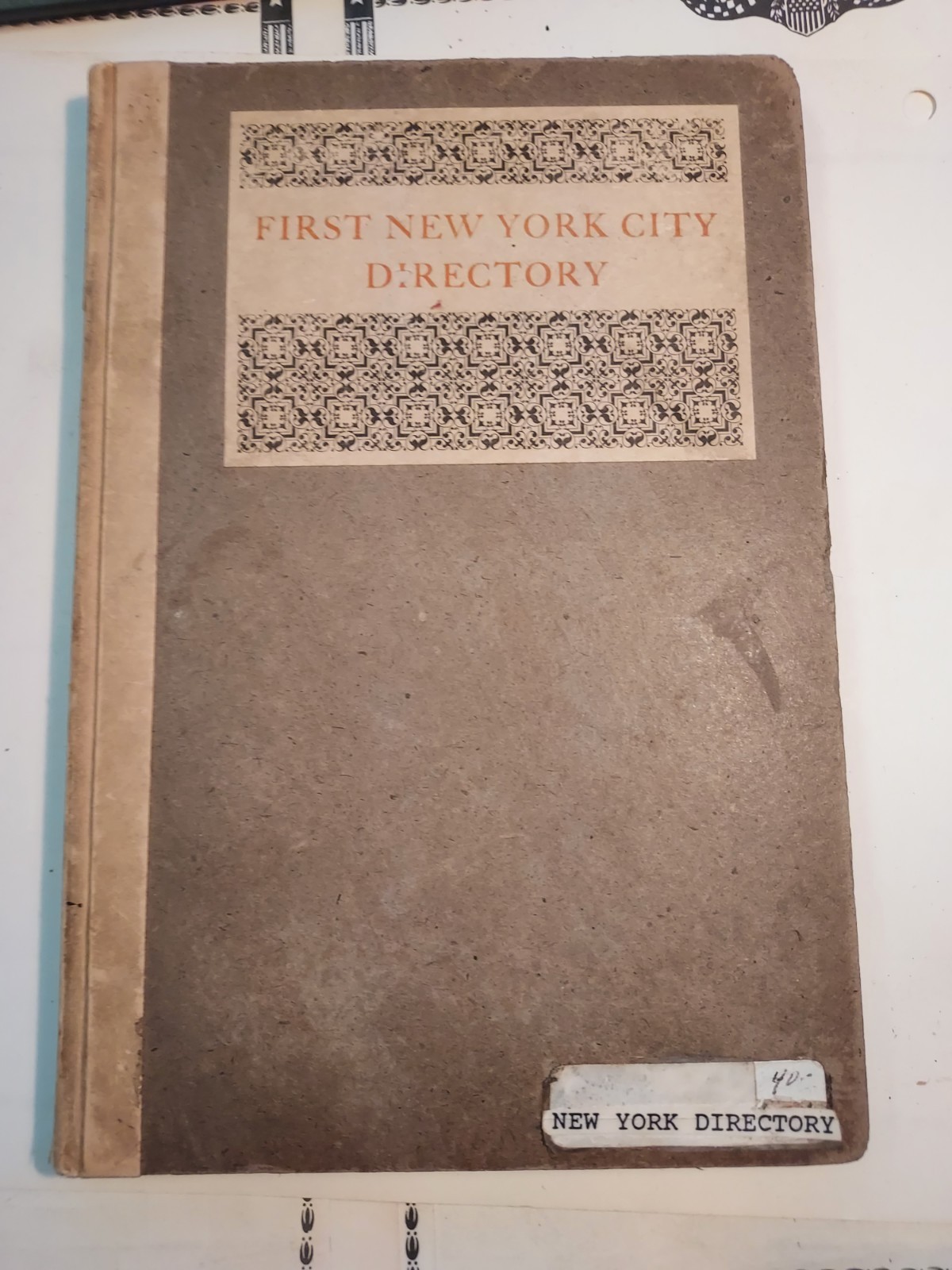 1905~First New York City Directory1786~Hon.Joseph Hodges Choate~Copy #380 of 613
