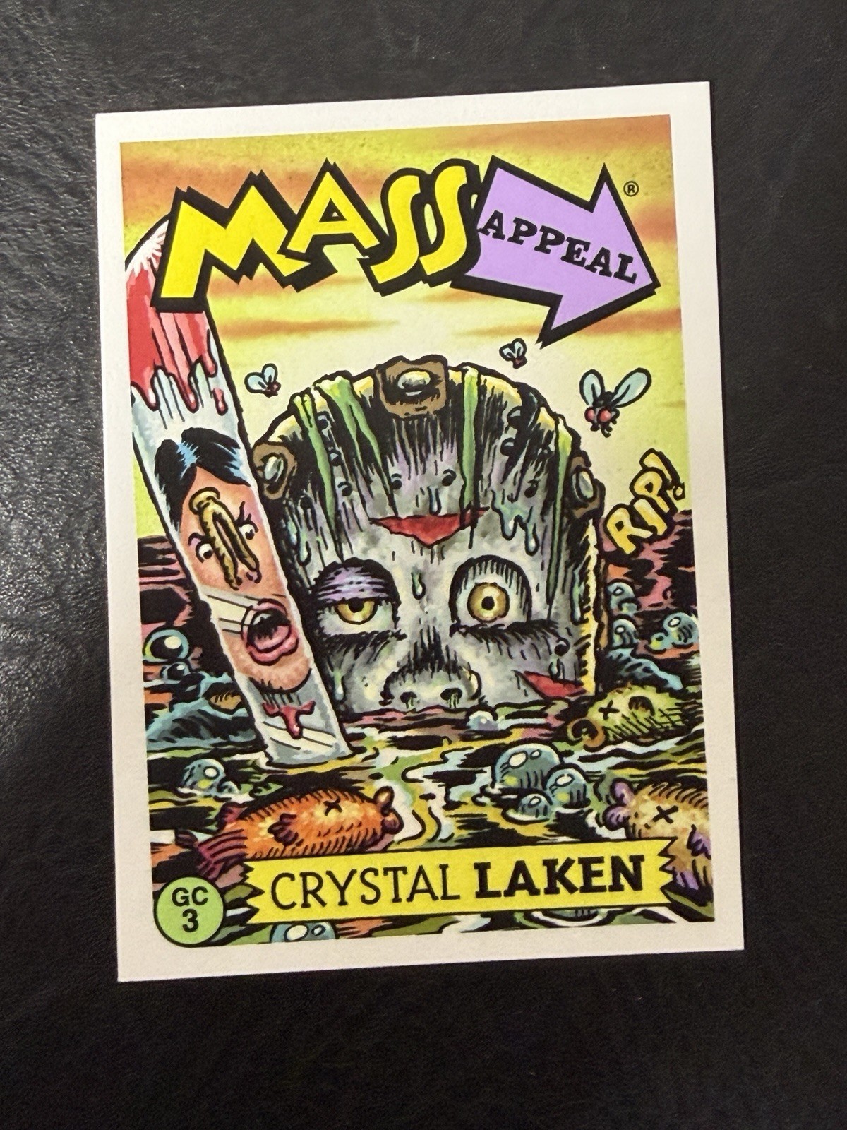 2026 Las Vegas Gross Con LUIS DIAZ GPK Rare Friday The 13th Jason Voorhees