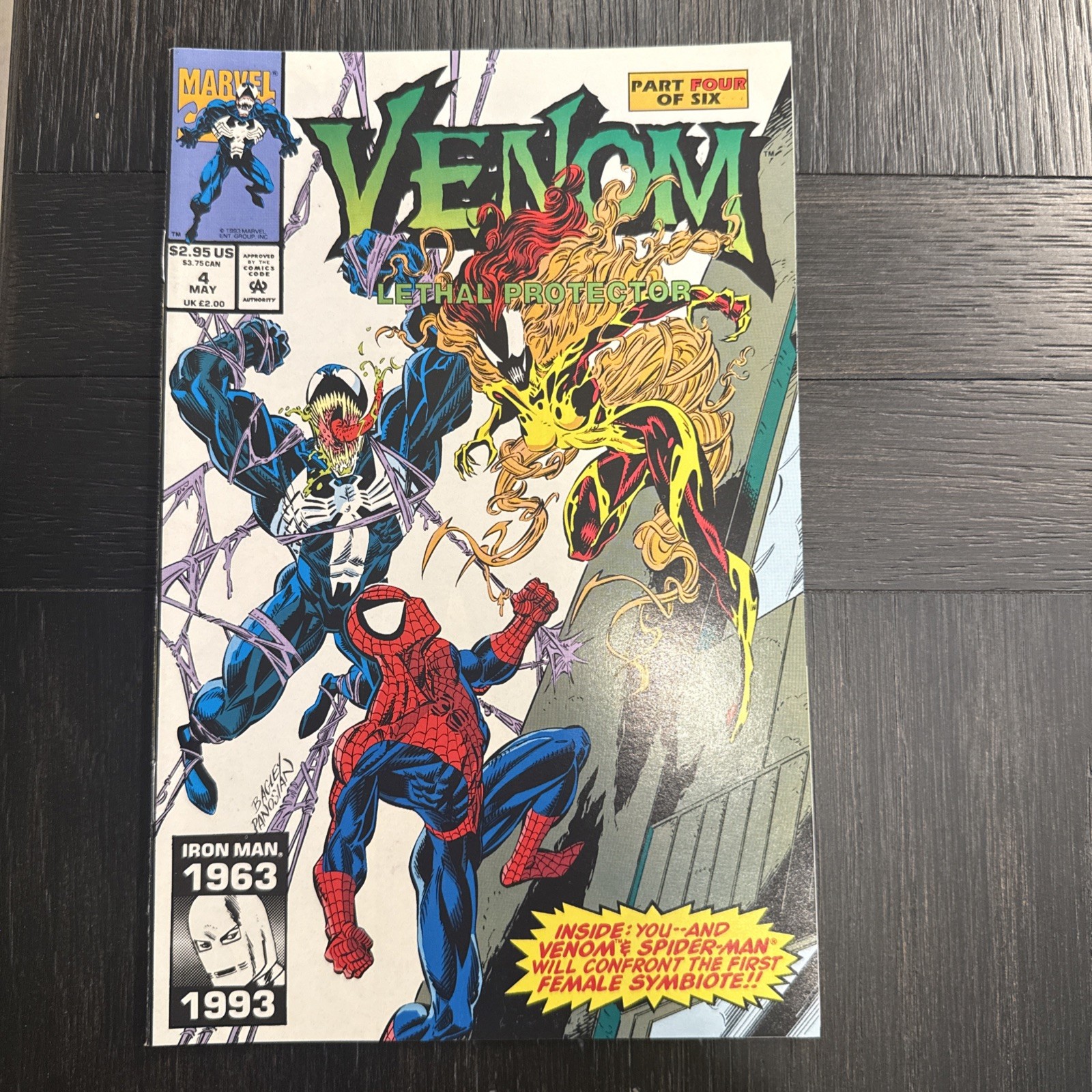 Venom: Lethal Protector #4 (Marvel Comics May 1993)