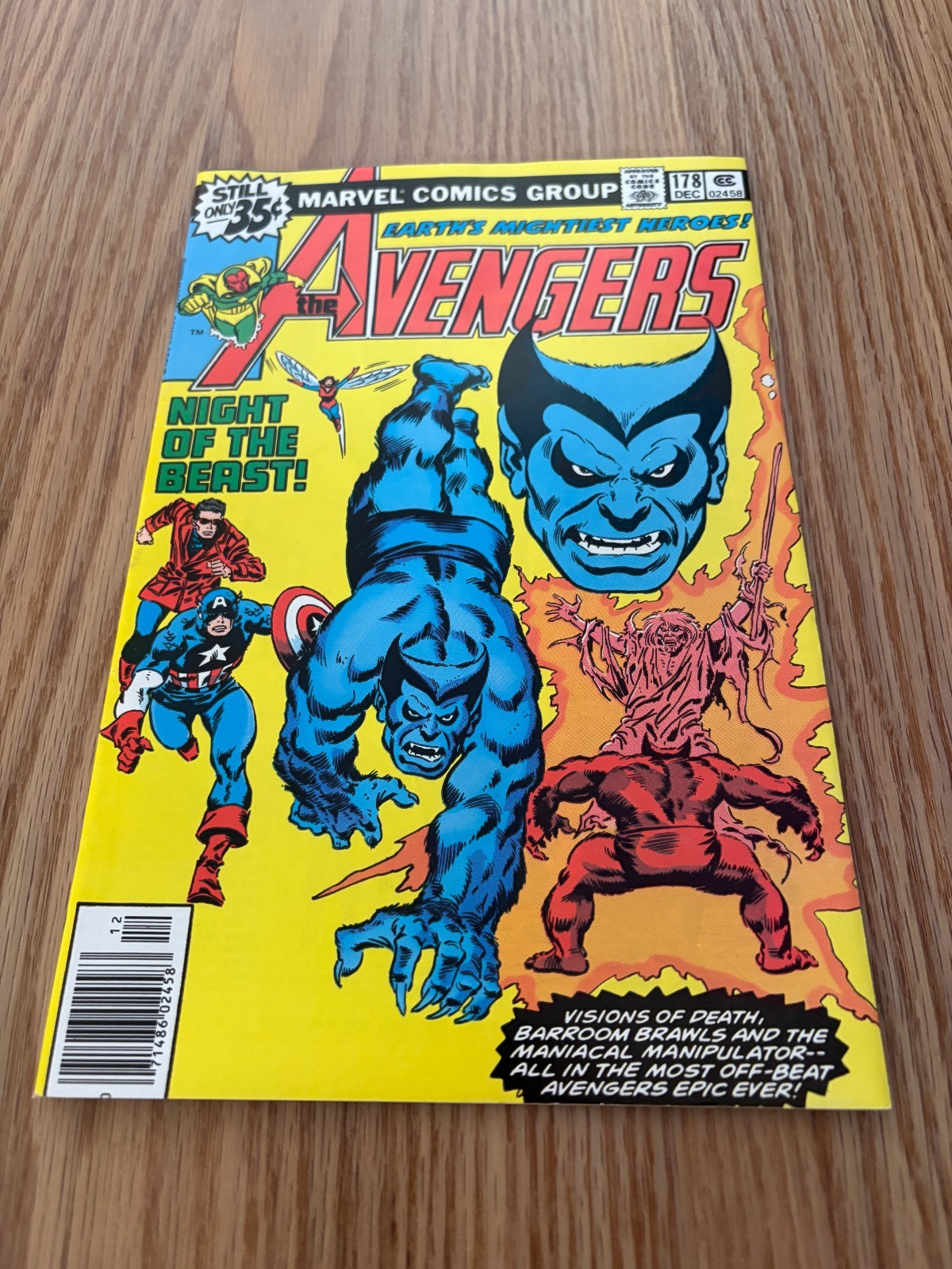 Avengers  178  NM  9.4  High Grade  Iron Man  Captain America  Thor  Doomsday