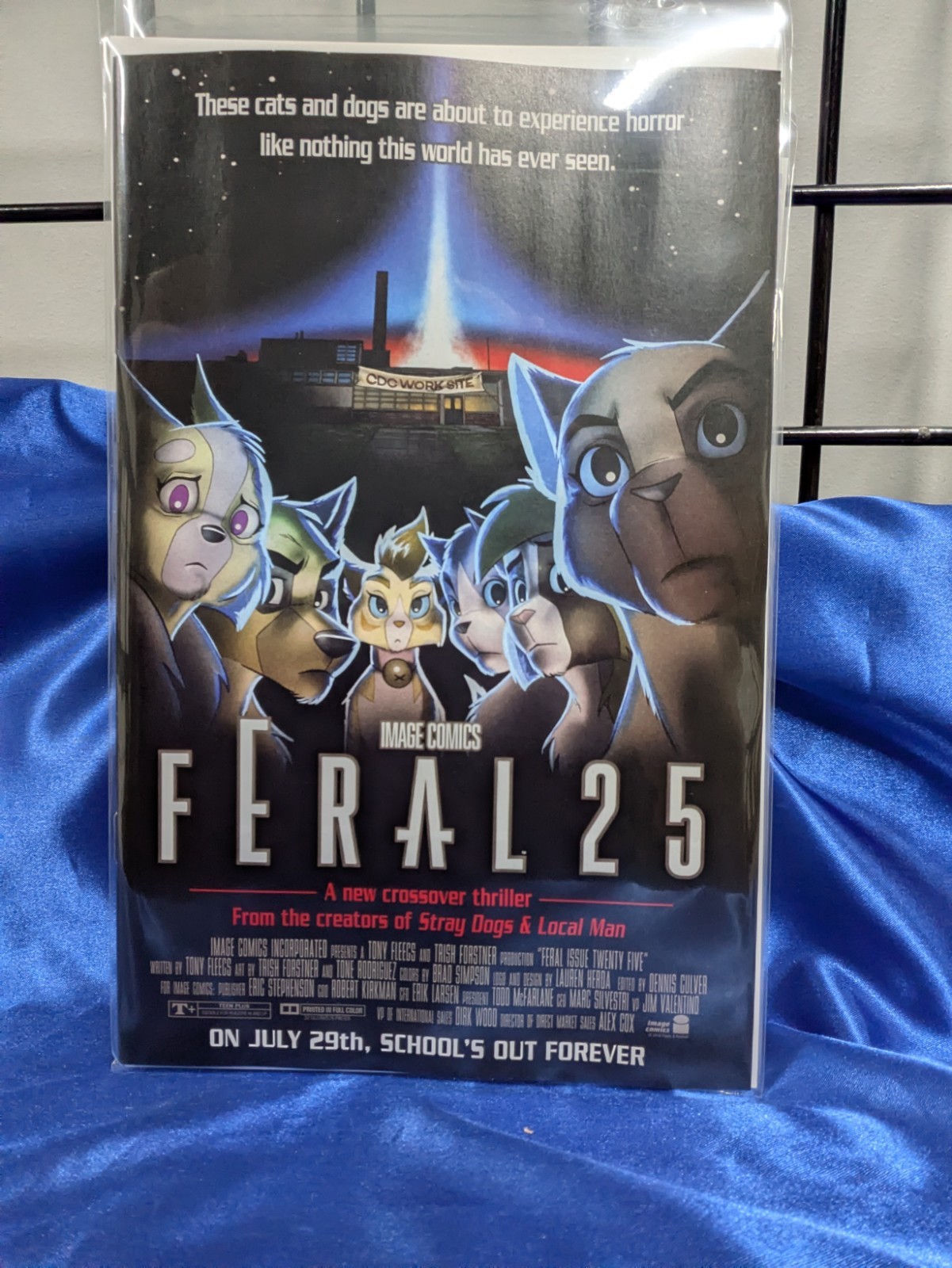 Feral #25 Cover B Tone Rodriguez & Allen Passalaqua Faculty Homage Variant Comic