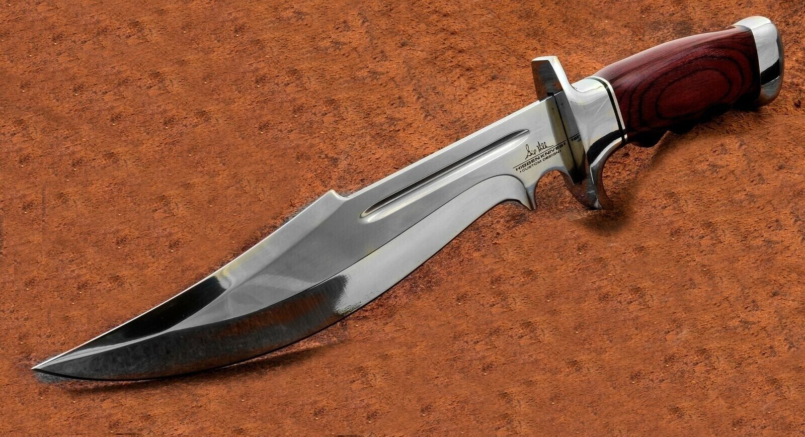 New Gil Hibben Legionnaire Bowie Knife II Full Tang w/Leather Belt Sheath GH5068