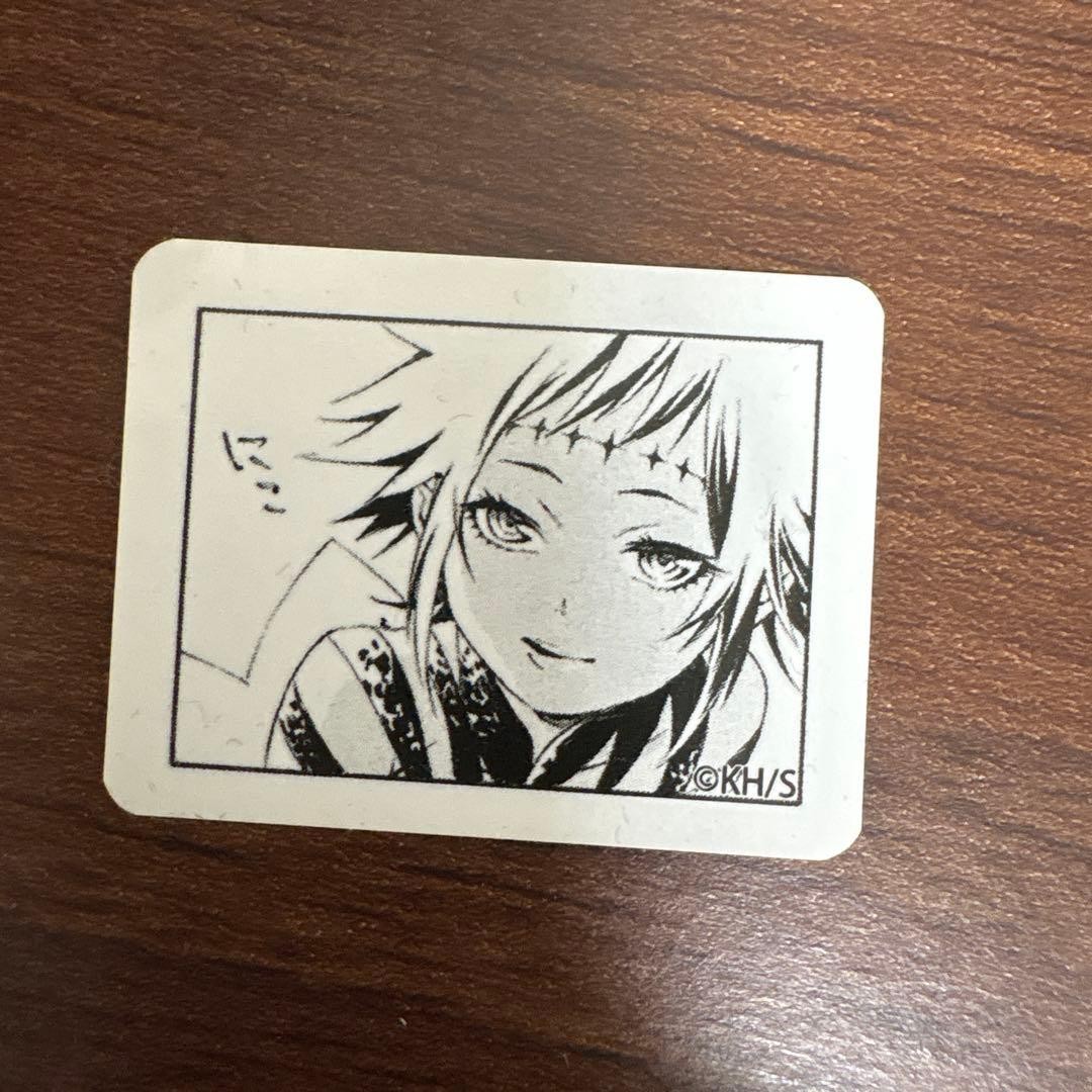 D.Gray-man Road Collaboration Cafe Mini Card