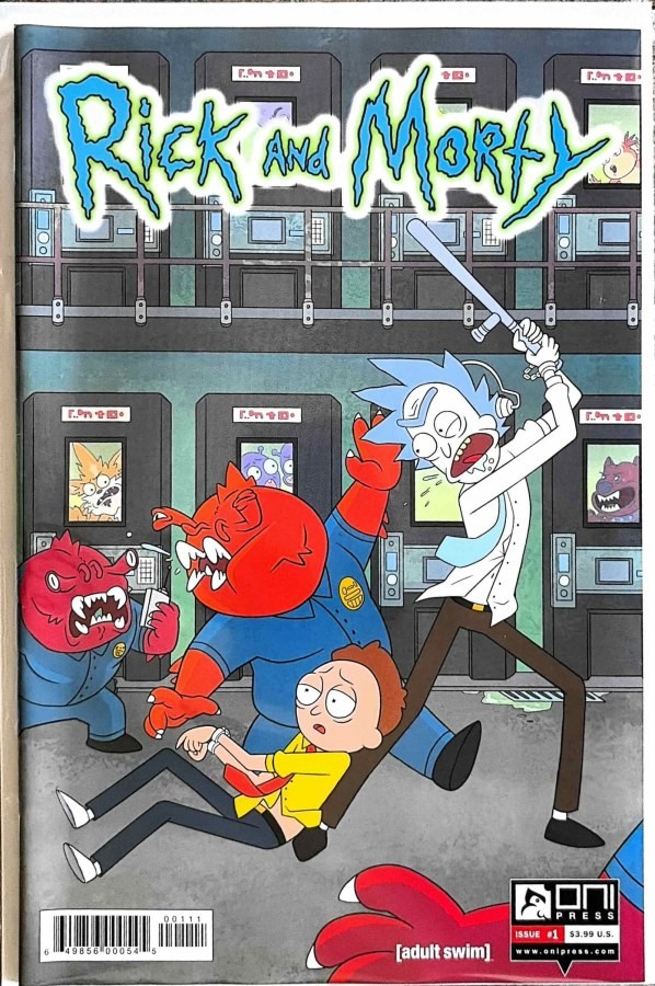 Rick and Morty #1 (2015) Oni Press First Printing Comic Rick and Morty #1 (2015) Oni Press First Printing Comic