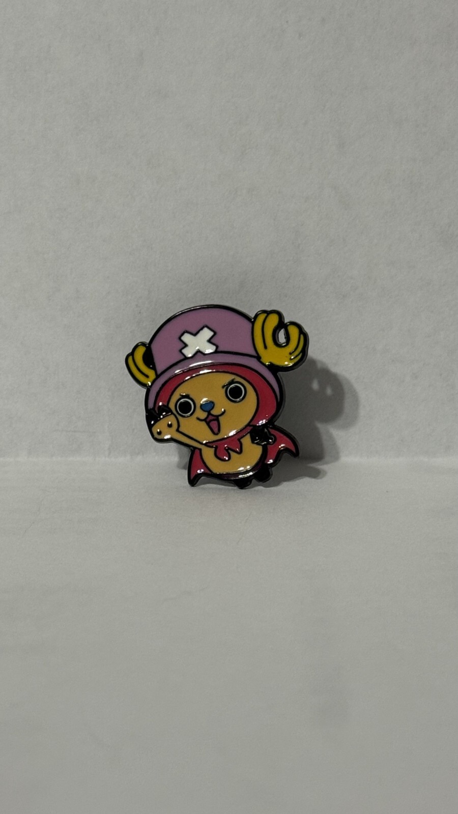 Tony Tony Chopper Wearing a cape flying One Piece Pin
