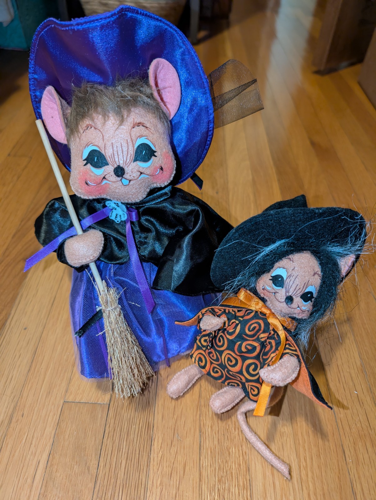  Annalee Dolls Halloween 2 Witches 