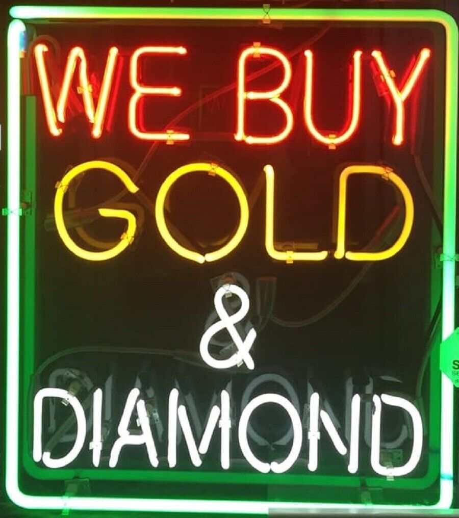 We Buy Gold & Diamond Acrylic 24