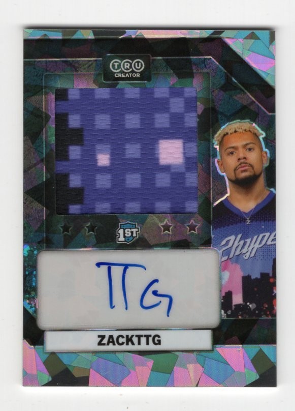 2021 TRU Creator RPA /50 ZackTTG Auto #RAU-ZTG Patch Autograph
