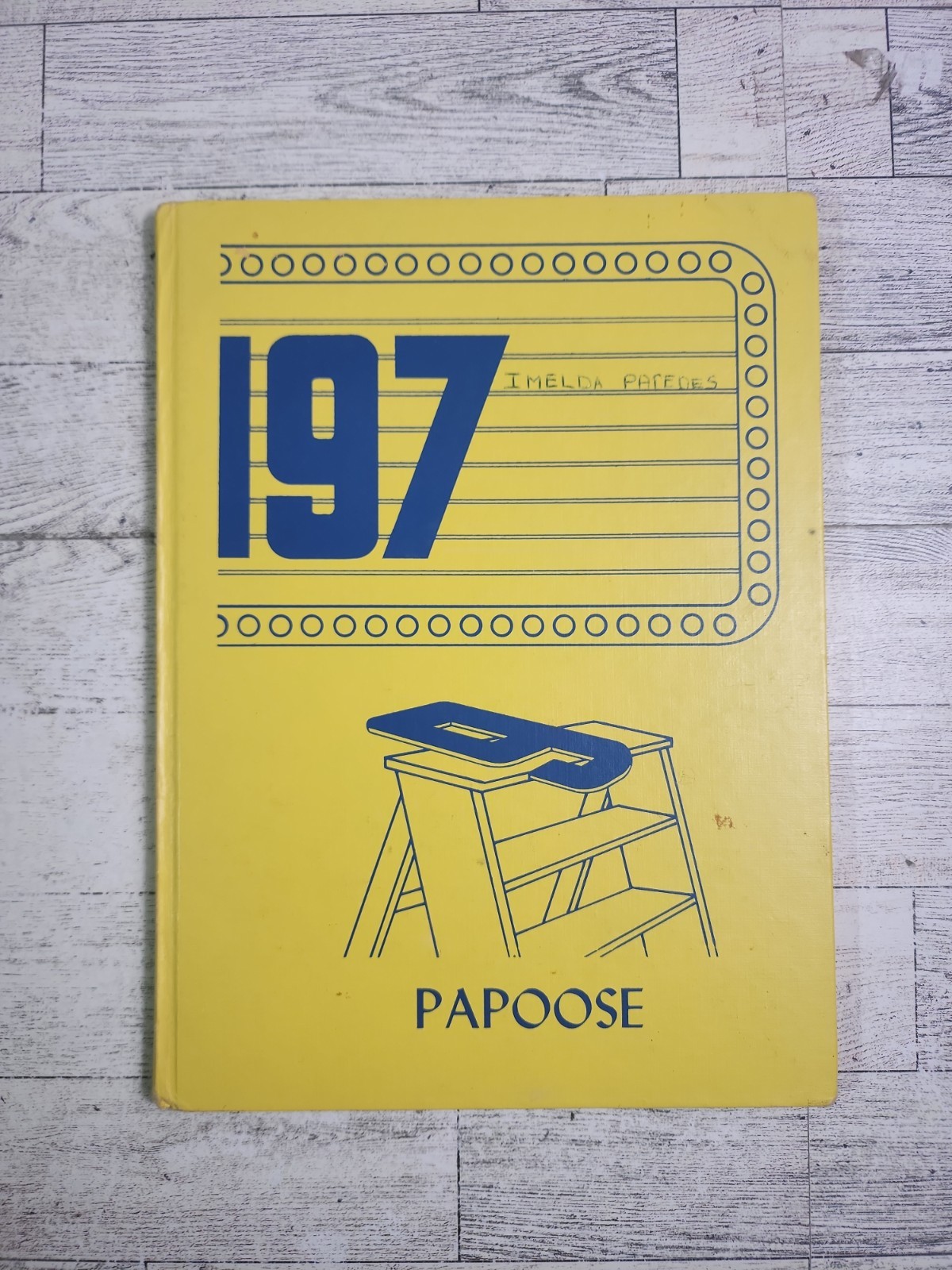 1979 Wade Carpenter Junior High School Yearbook Nogales Arizona Papoose Book 