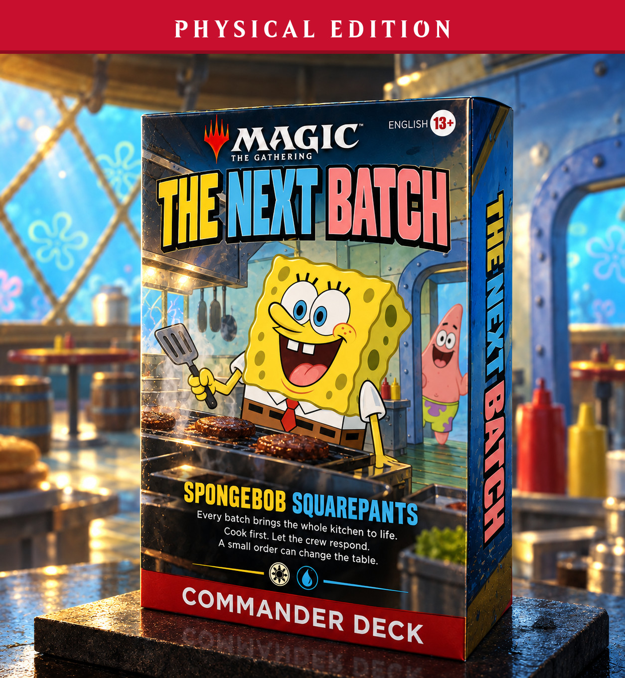 SpongeBob SquarePants - SpongeBob SquarePants, PRINTED 100 Card Commander Deck, SpongeBob SquarePants - SpongeBob SquarePants, PRINTED 100 Card Commander Deck,