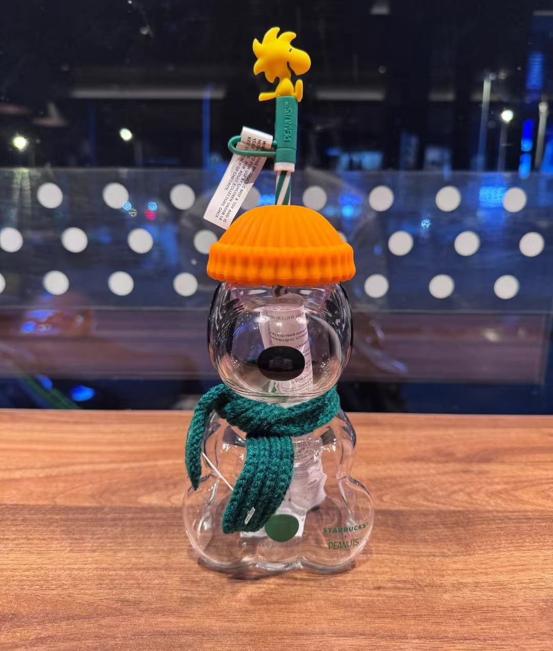 Special Edition 2026 Starbucks x Snoopy Collectible Glass Cold Cup 100% Genuine