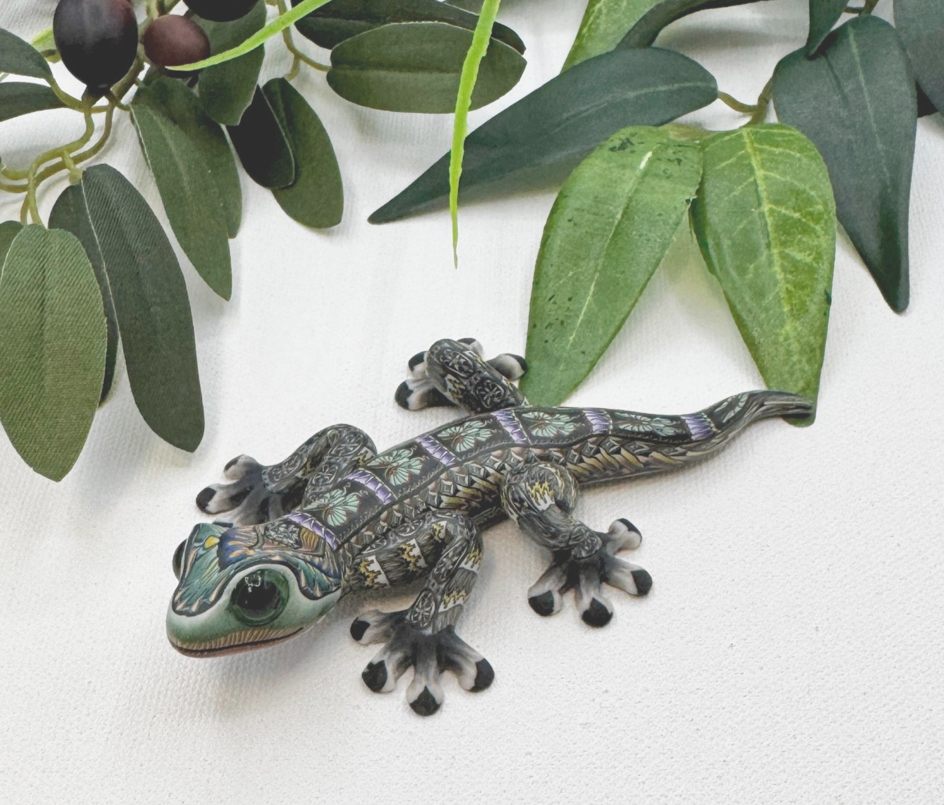 JON STUART ANDERSON'S. BABY GECKO LIZARD -ONE OF A KIND - COLLECTABLE JON STUART ANDERSON'S. BABY GECKO LIZARD -ONE OF A KIND - COLLECTABLE