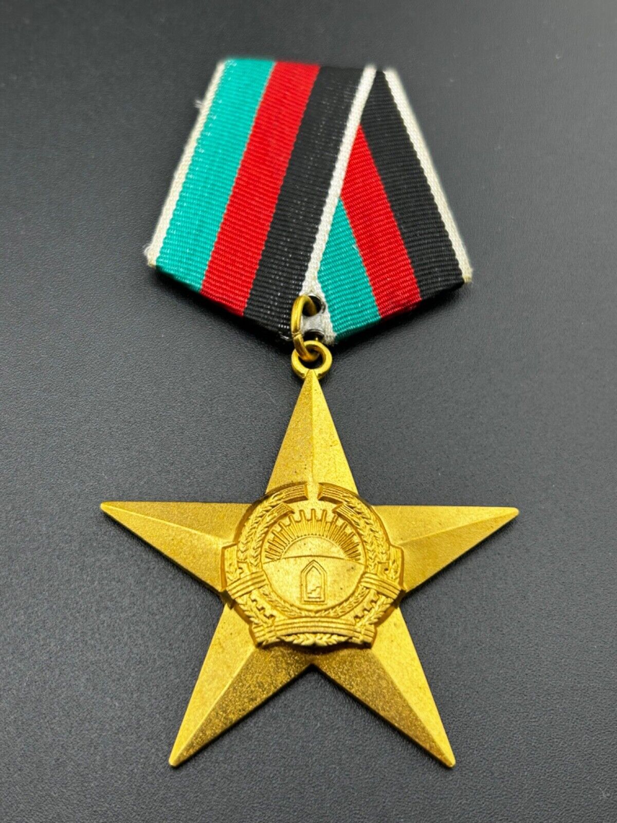 AFGHANISTAN ORDER OF THE STAR 1st Class Type 2 Russian Communist MEDAL - RARE