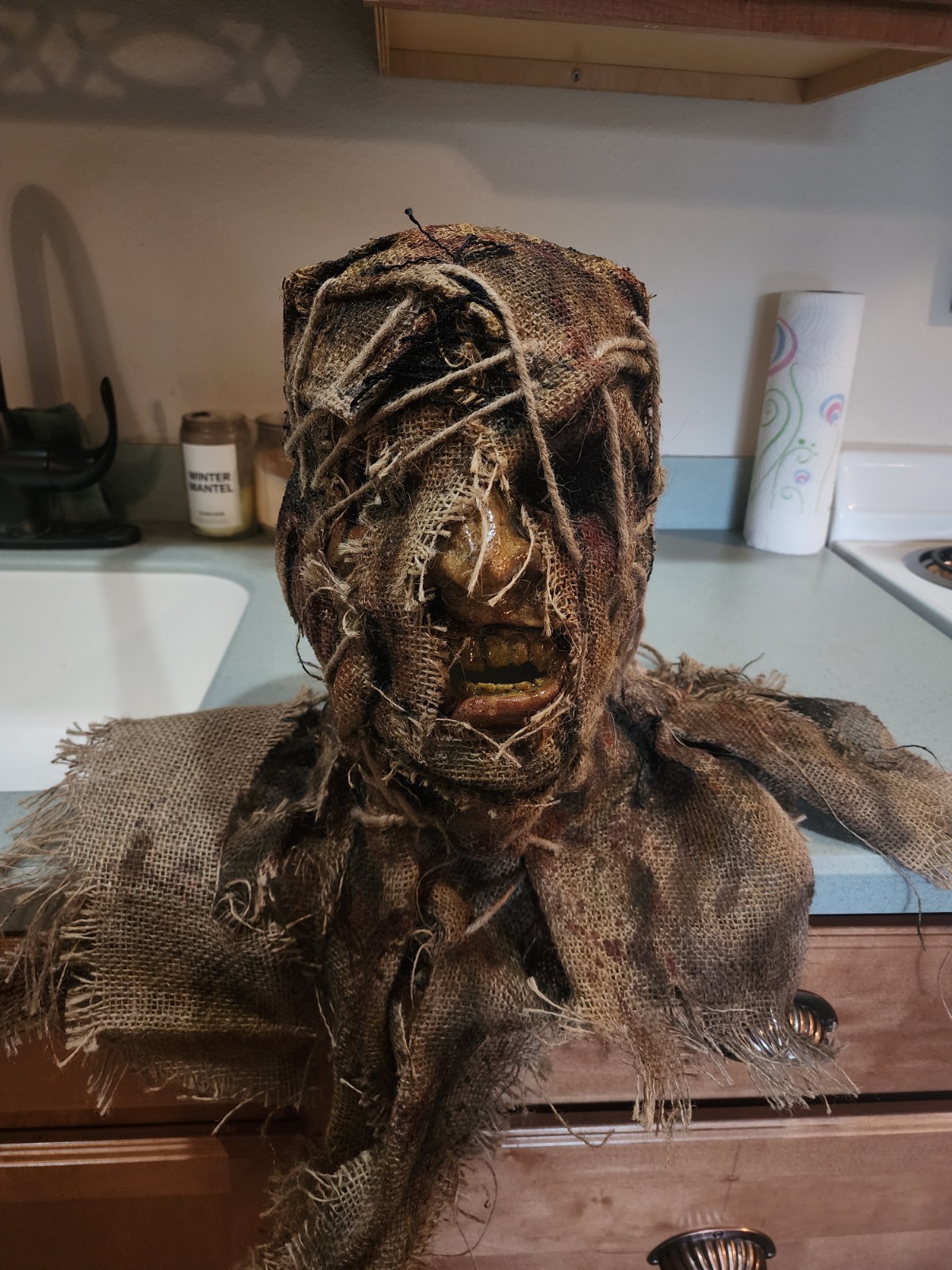 Mask Mythic Studios FX Reaper Scarecrow Mask NEW Never Worn 2nd Day Air. Mask Mythic Studios FX Reaper Scarecrow Mask NEW Never Worn 2nd Day Air.