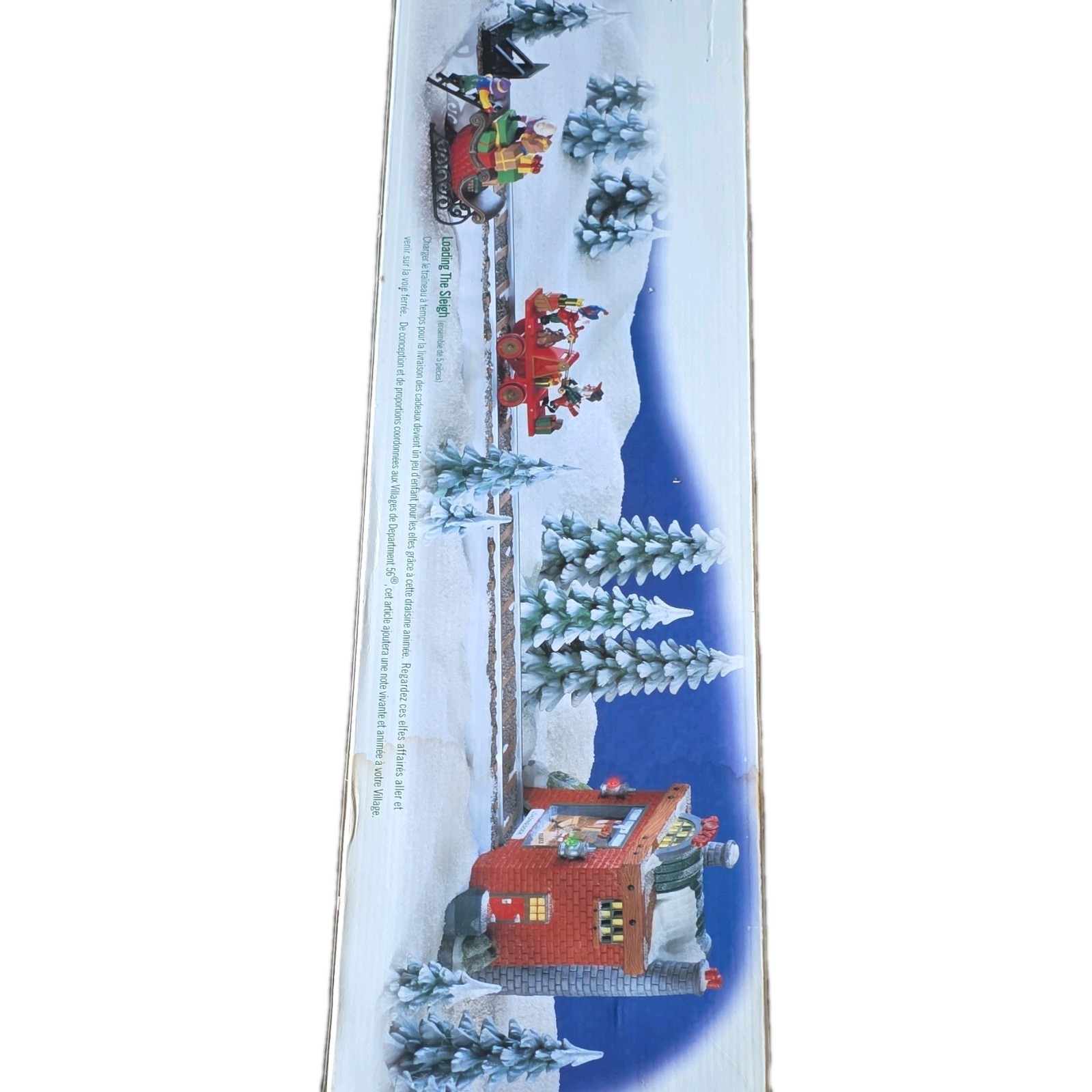 New in Box Dept56 N.Pole Series Loading Sleigh 52732 Animated Christmas Complete New in Box Dept56 N.Pole Series Loading Sleigh 52732 Animated Christmas Complete