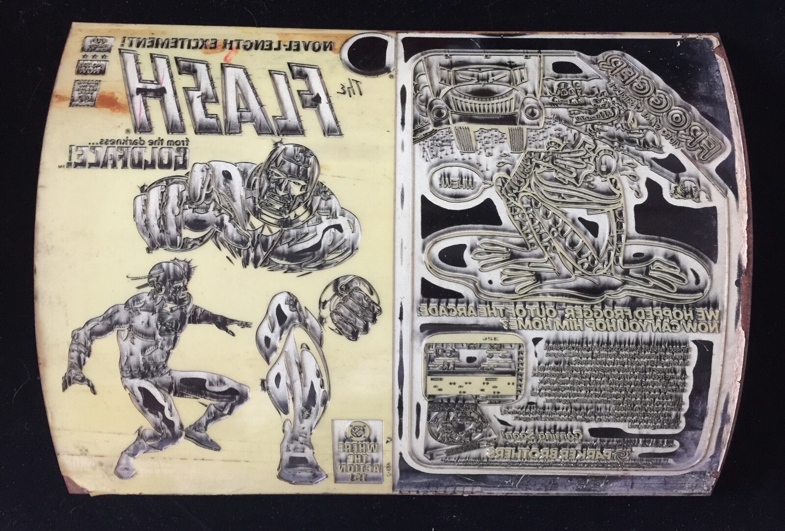 DC 1982 The Flash 315 Keith Giffen Original Cover Art Comic Book Printing Plate