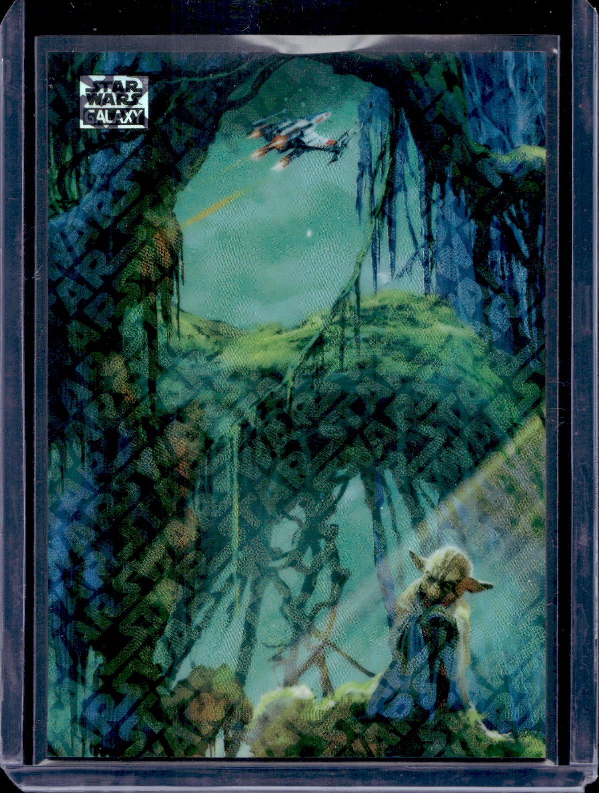 2025 Topps Chrome Star Wars Galaxy Rescue Mission Star Wars Logofractor /77 56