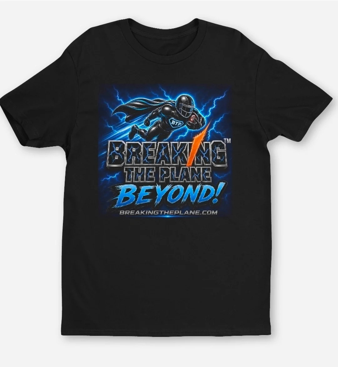 Breaking The Plane BEYOND Black T-Shirt