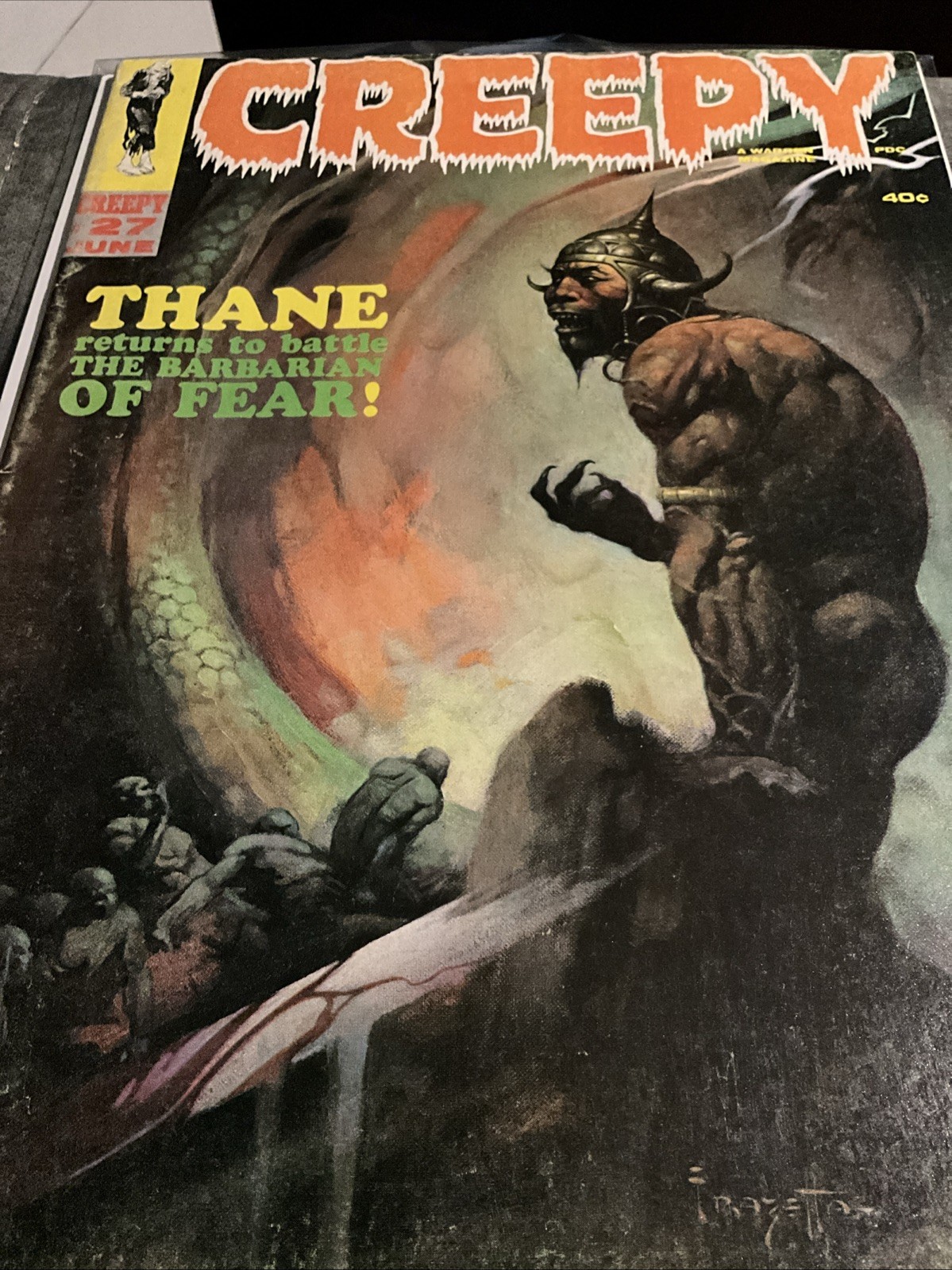 Creepy Magazine Warren #27 1969 Frazetta Sutton Ditko