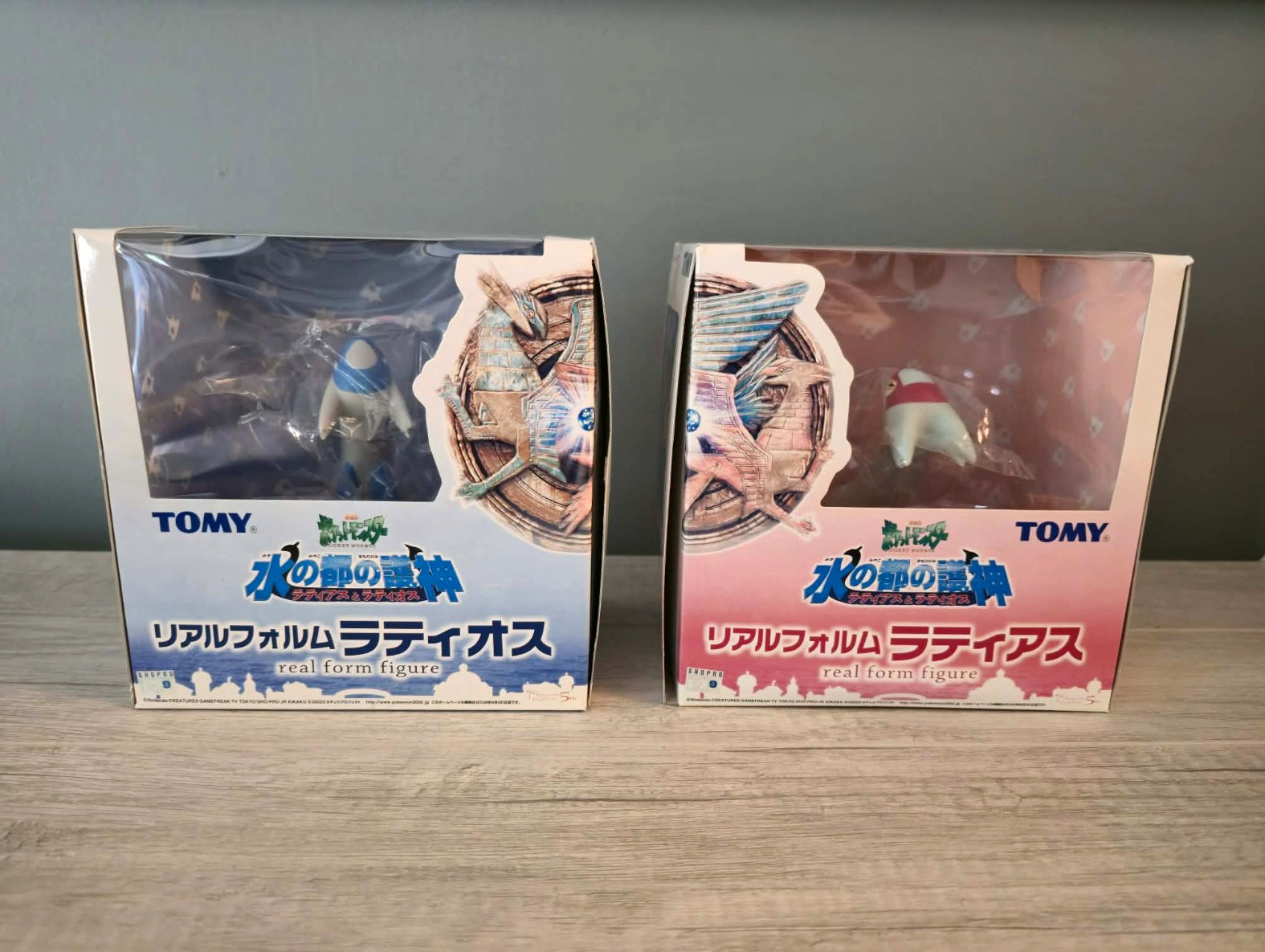 Vintage 2002 TOMY Pokémon Real Form Latios & Latias Vinyl Figure Set Vintage 2002 TOMY Pokémon Real Form Latios & Latias Vinyl Figure Set