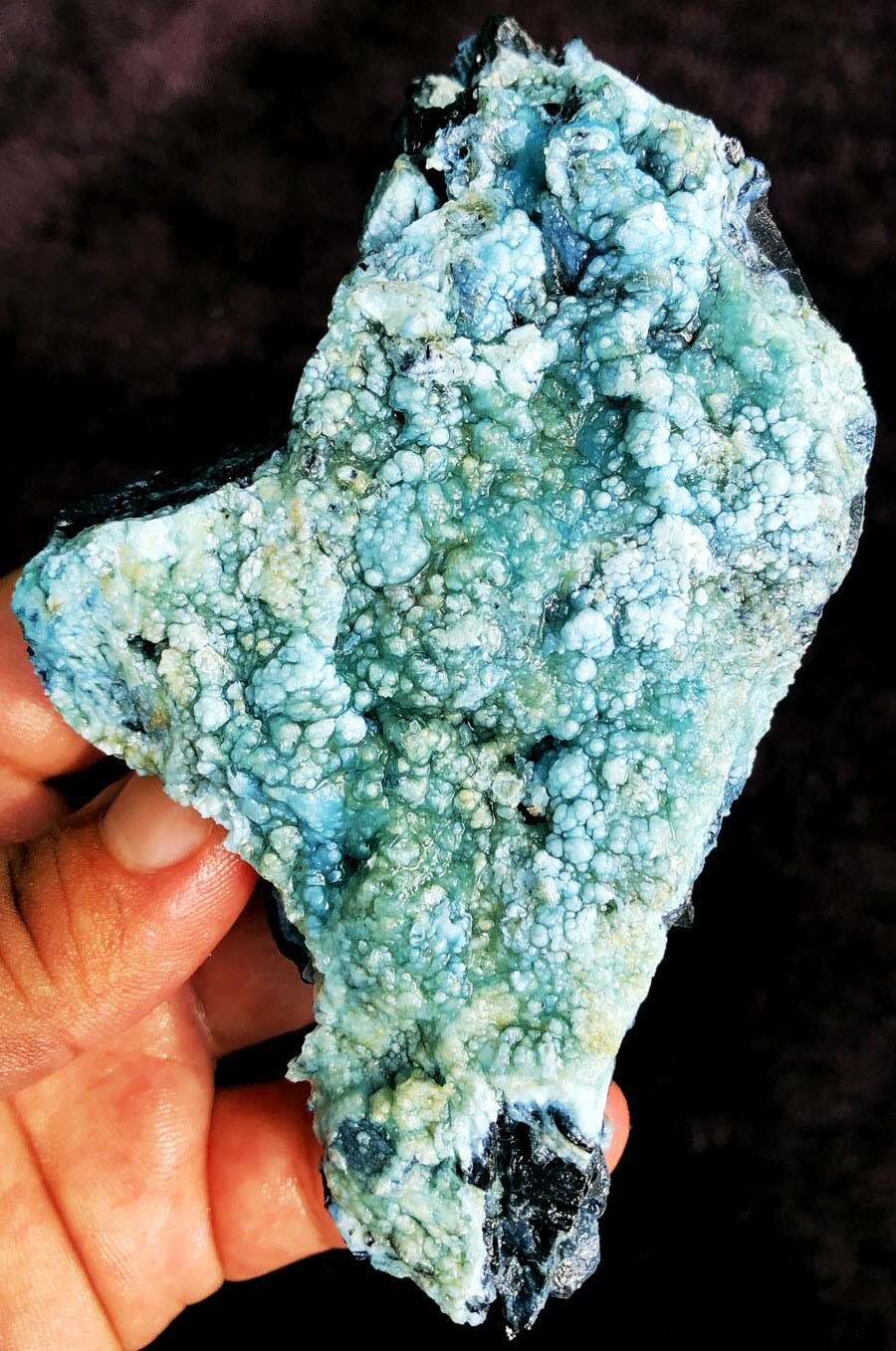 280g Amazing New Find Raw Natural Rare  Plumbogummit Crystal Specimens ie3087