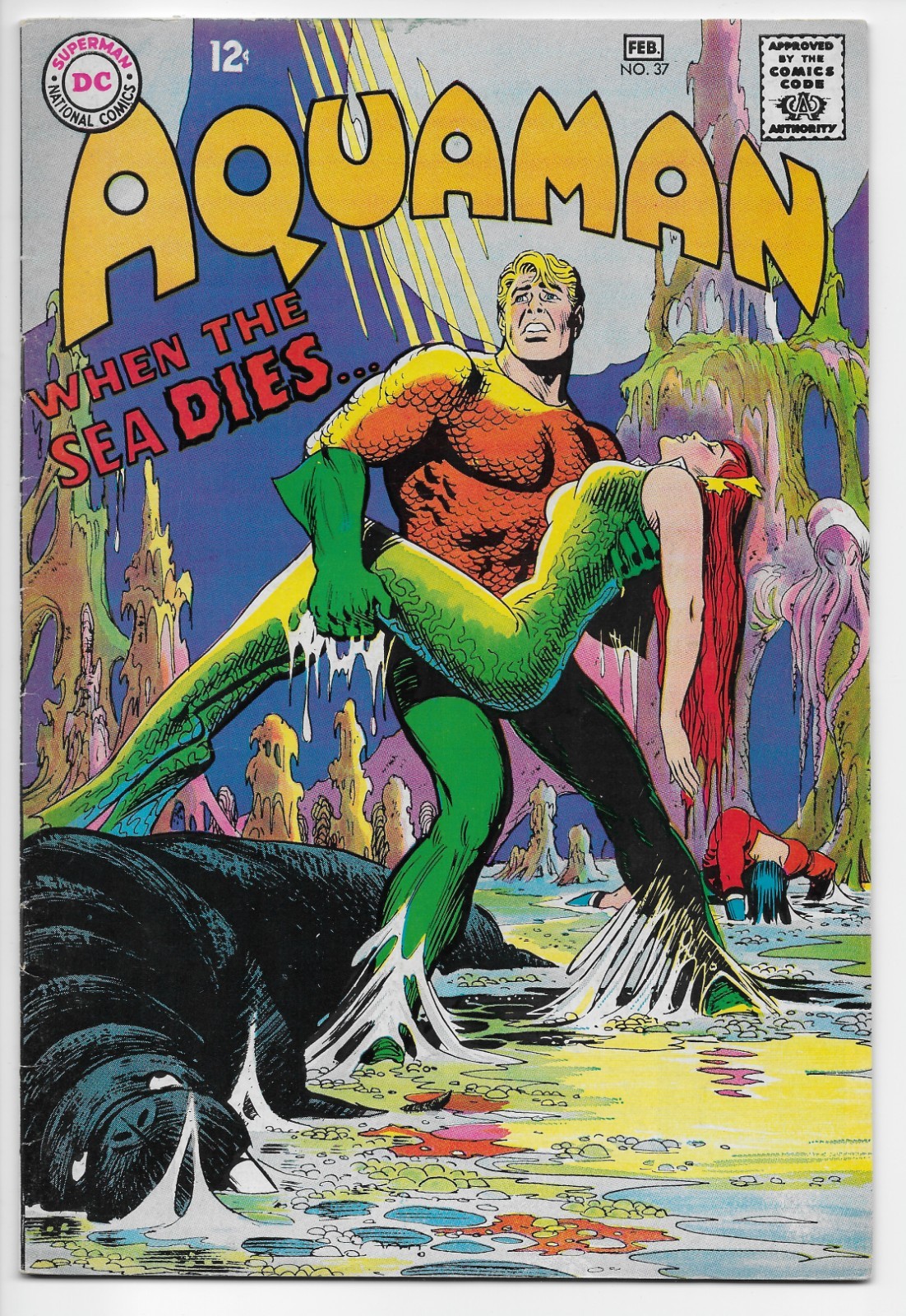 Aquaman #37 DC Comics 1968 1st Appearance Scavenger Silver Age Key Issue