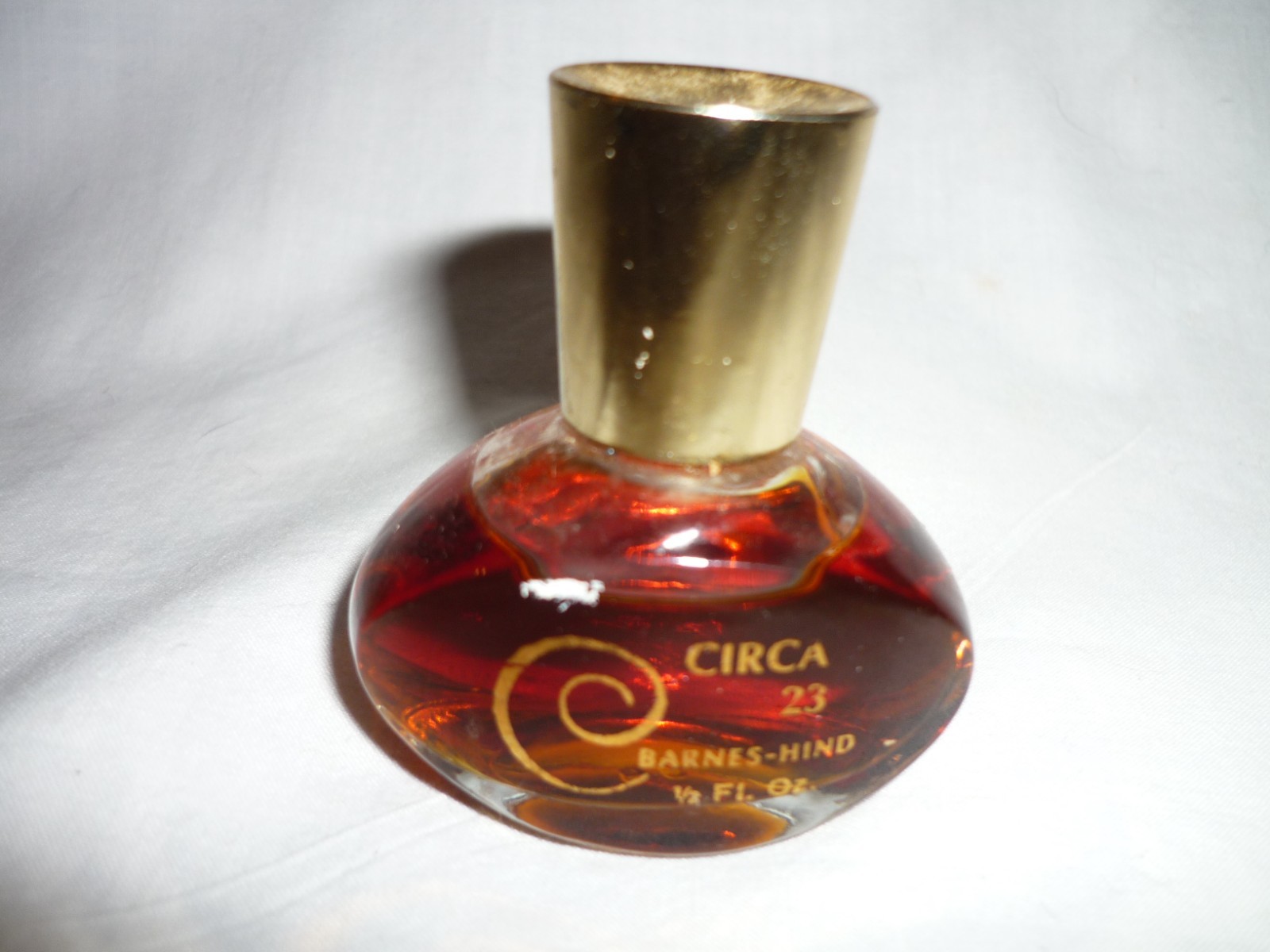 BARNES-HIND Circa 23 Pure Perfume 1/2 fl oz Splash Parfum Sunnyvale  95%