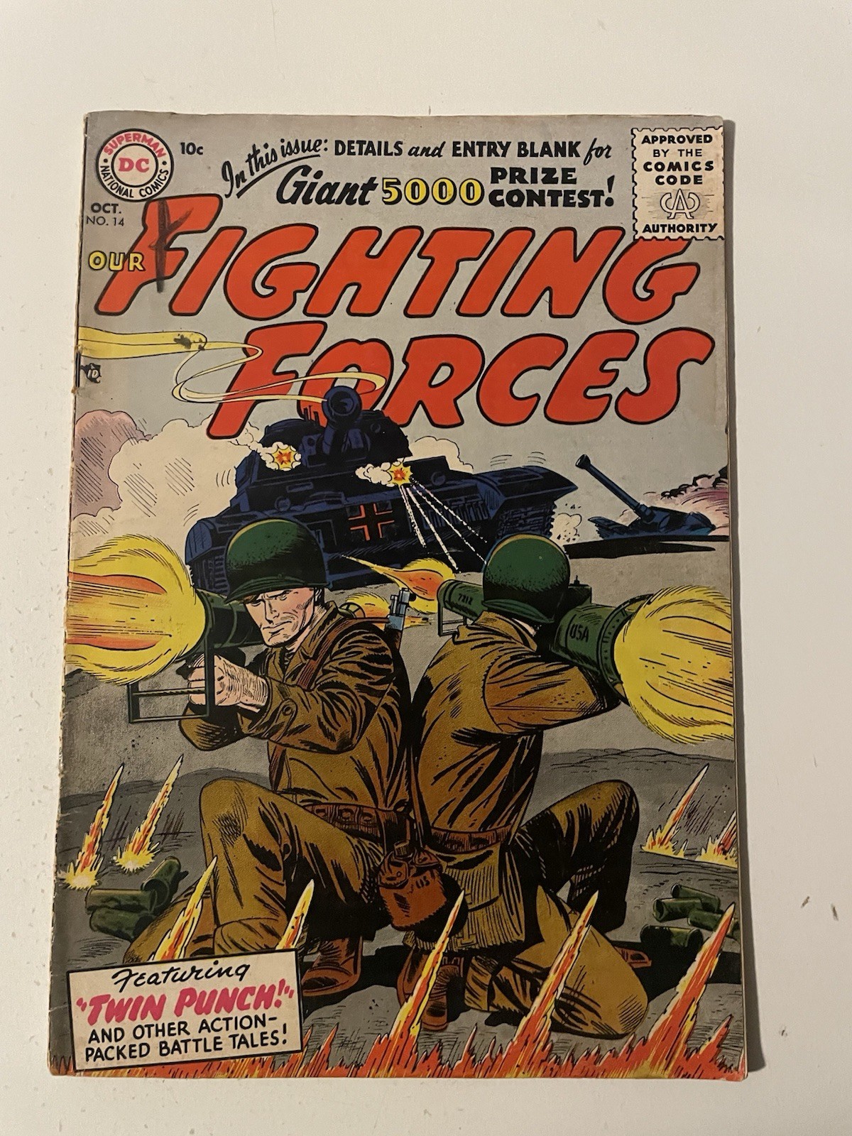 Our Fighting Forces 14 DC Comics October 1956