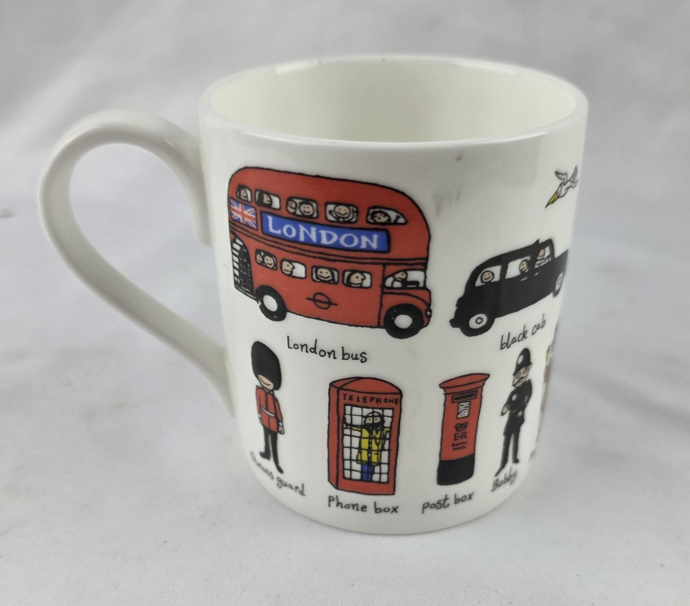 Tyrrell Katz London Mug McLaggan Smith Scotland Bus Black Cab British Souvenir
