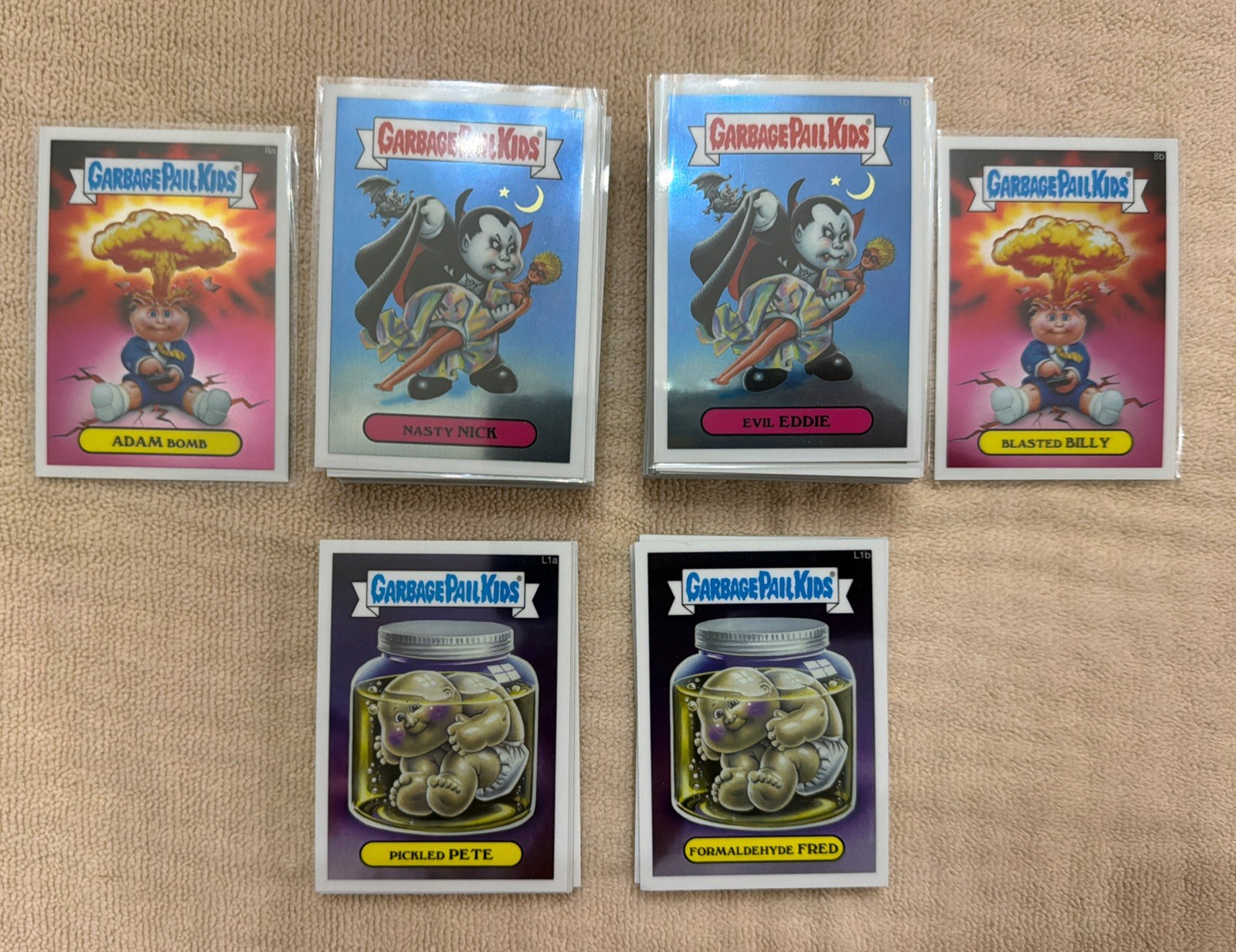 2013 GARBAGE PAIL KIDS CHROME 1 SET COMPLETE 110 CARDS + LOST SET GPK