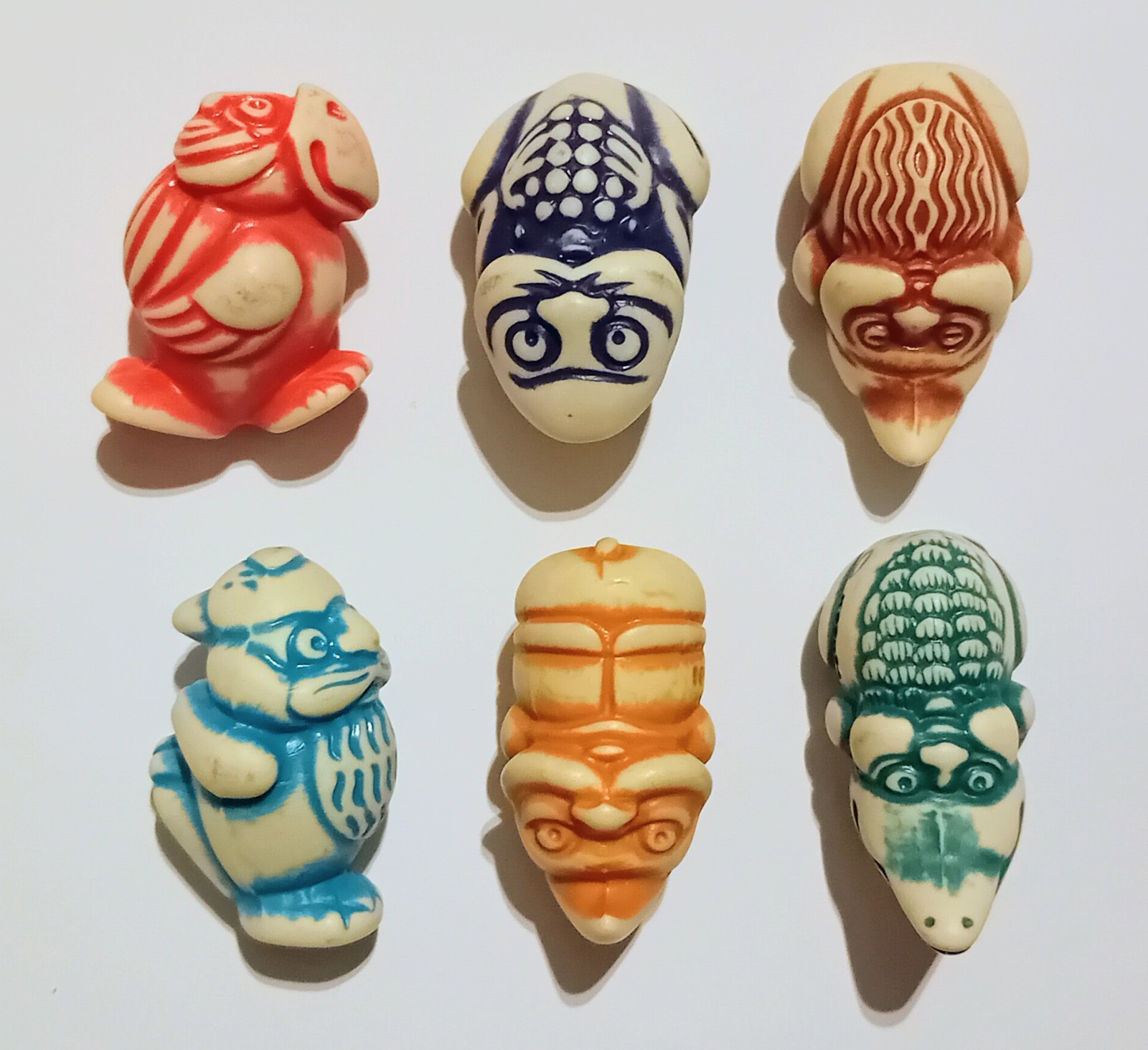 KINDER SURPRISE SET - STONE FIGURINES ANIMALS DWARFS GNOMES TOTEMS 2000 FIGURES 