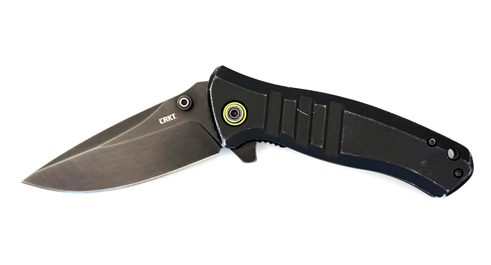 CRKT Dextro 6295 | Folding Pocket Knife | Black | D2 | Plain Edge | T.J. Schwarz