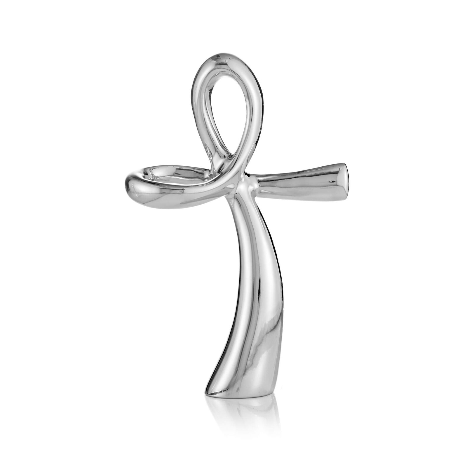 nambe Holiday Collection Standing Cross 9-Inch