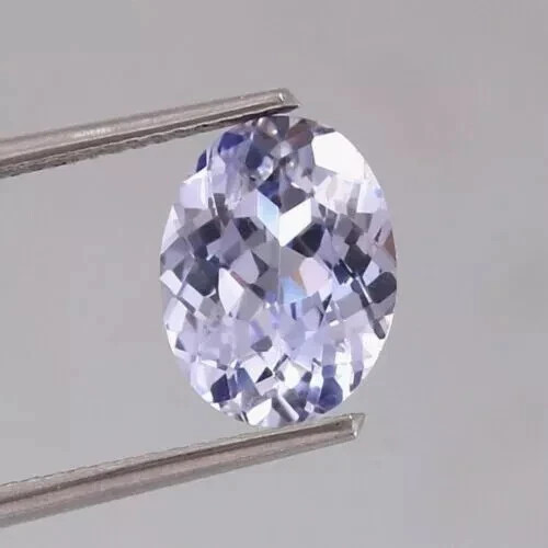 AAA Fine Natural Pastel Blue Sapphire Loose Oval Gemstone Cut 8.4 CT+