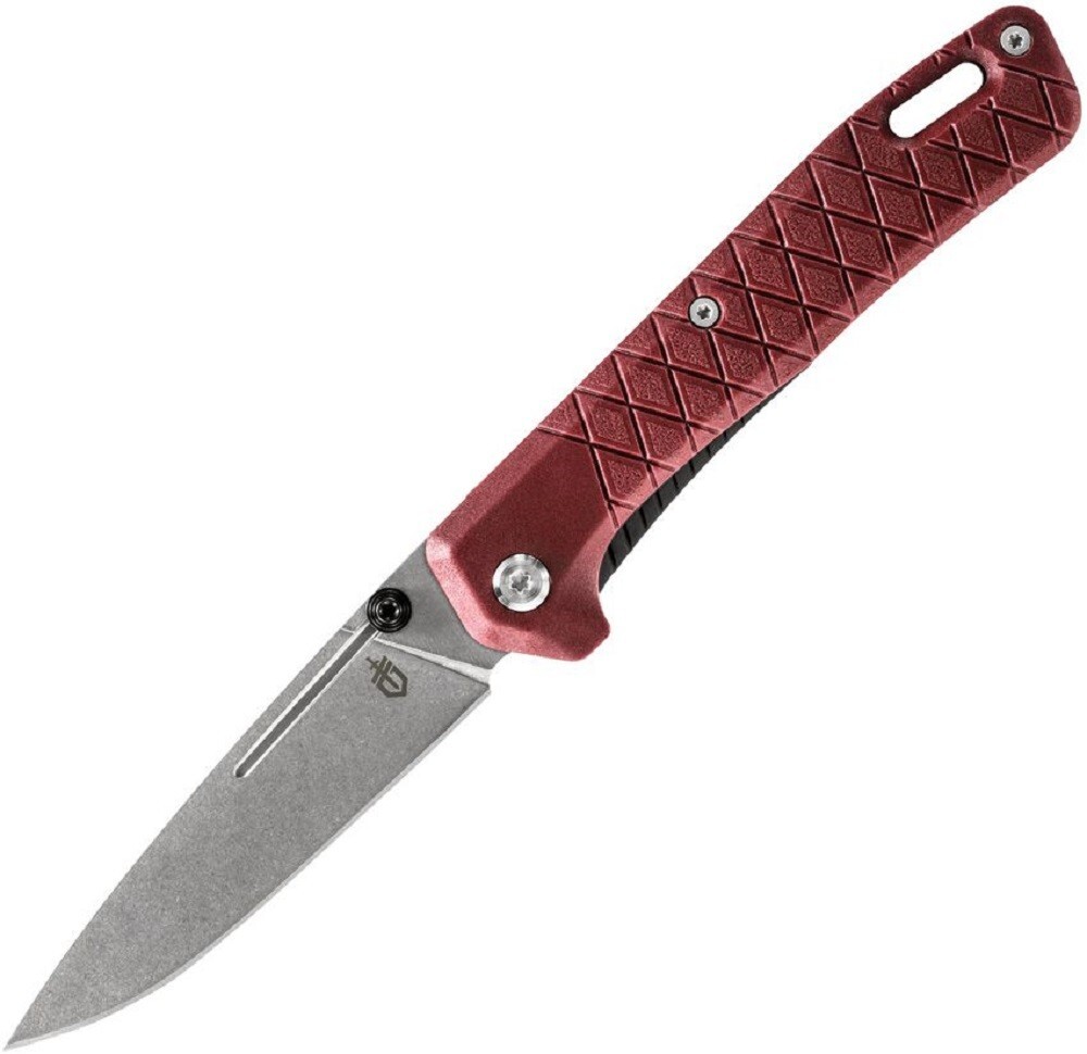 Gerber Zilch Red Linerlock 7.2\