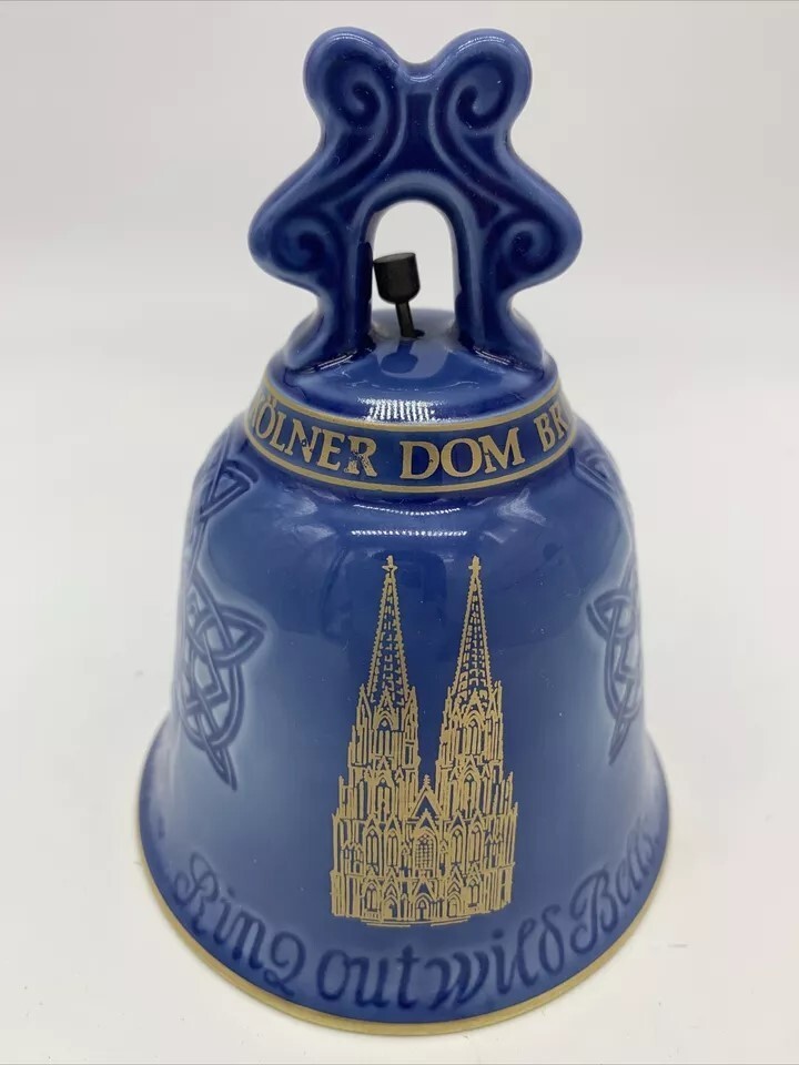 Vintage B&G Copenhagen Denmark 1980 New Year Blue Bell Cologne Cathedral