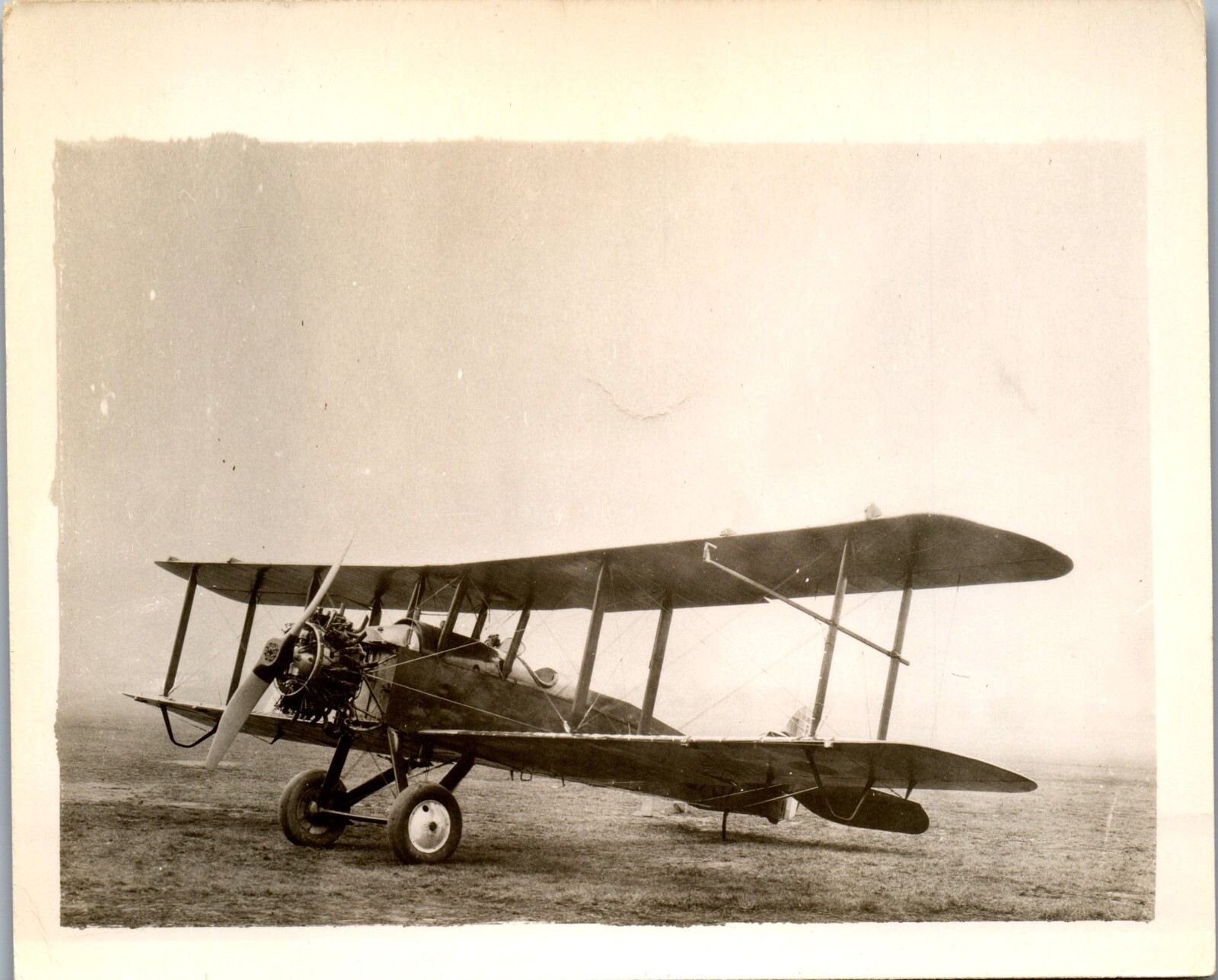 Airco DH-4 Bomber Biplane Photo (3 x 5 in) Peter M. Bowers, DH-4B