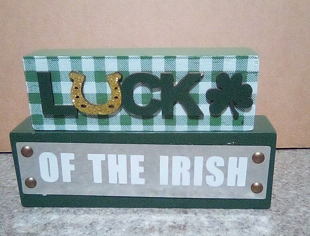 St. Patrick\'s Day Party Decoration - Luck of the Irish for mantel, table