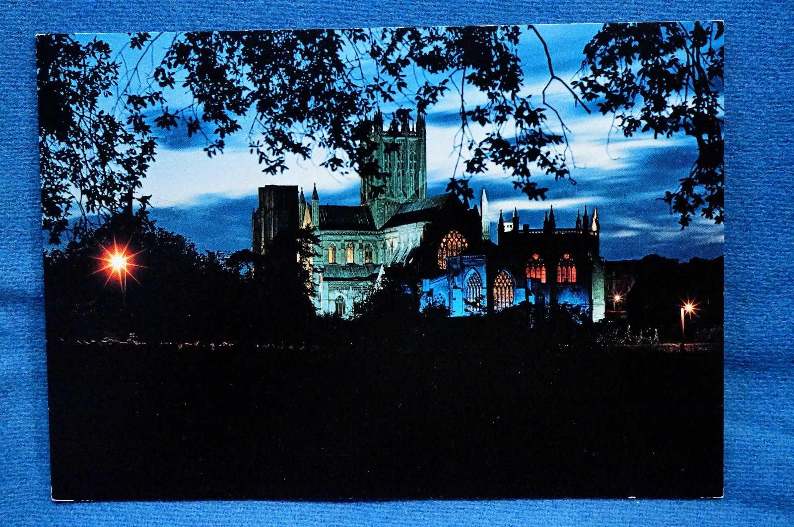 Wells Cathedral by Night, Somerset, United Kingdom