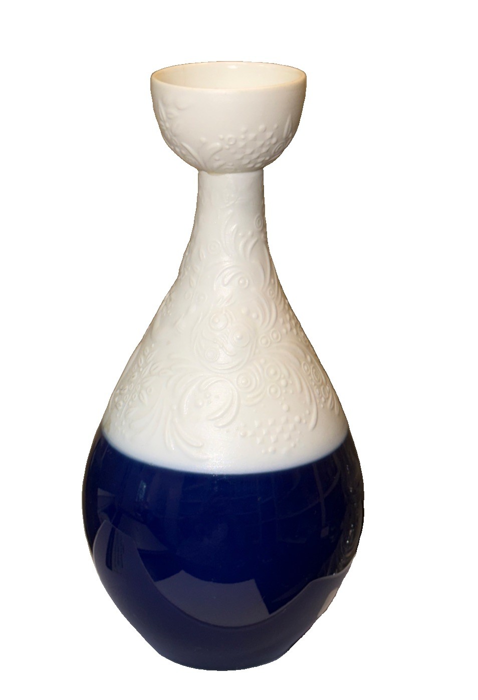 Vtg Rosenthal Vase Die Zauberflote Bjorn Wiinblad The Magic Flute Blue 1960s 6”